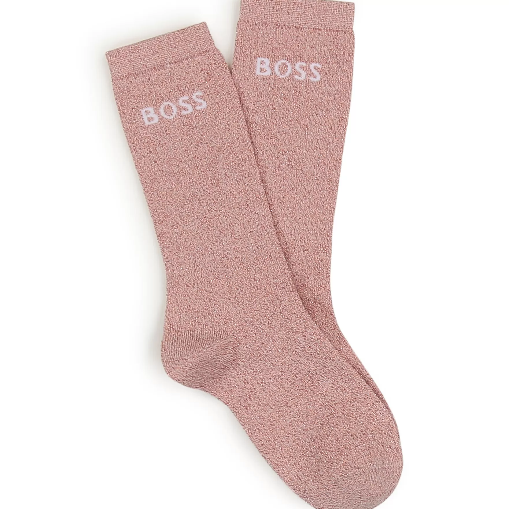 Meisje BOSS Metallic Tricot Sokken