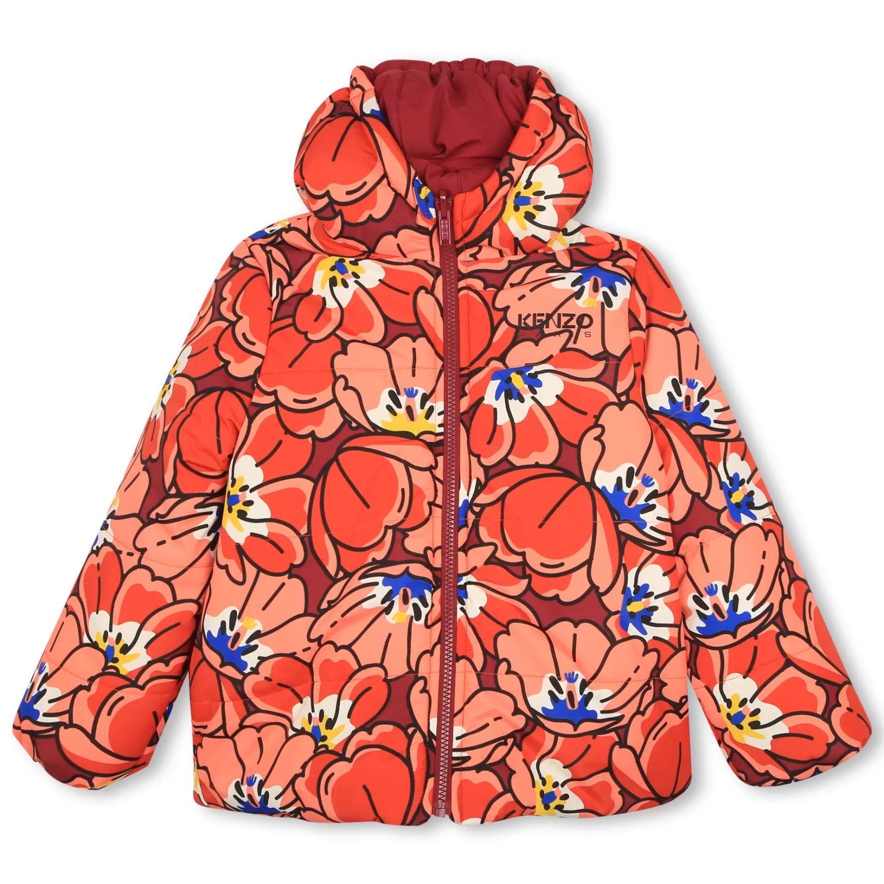 Meisje KENZO KIDS Omkeerbare Anorak