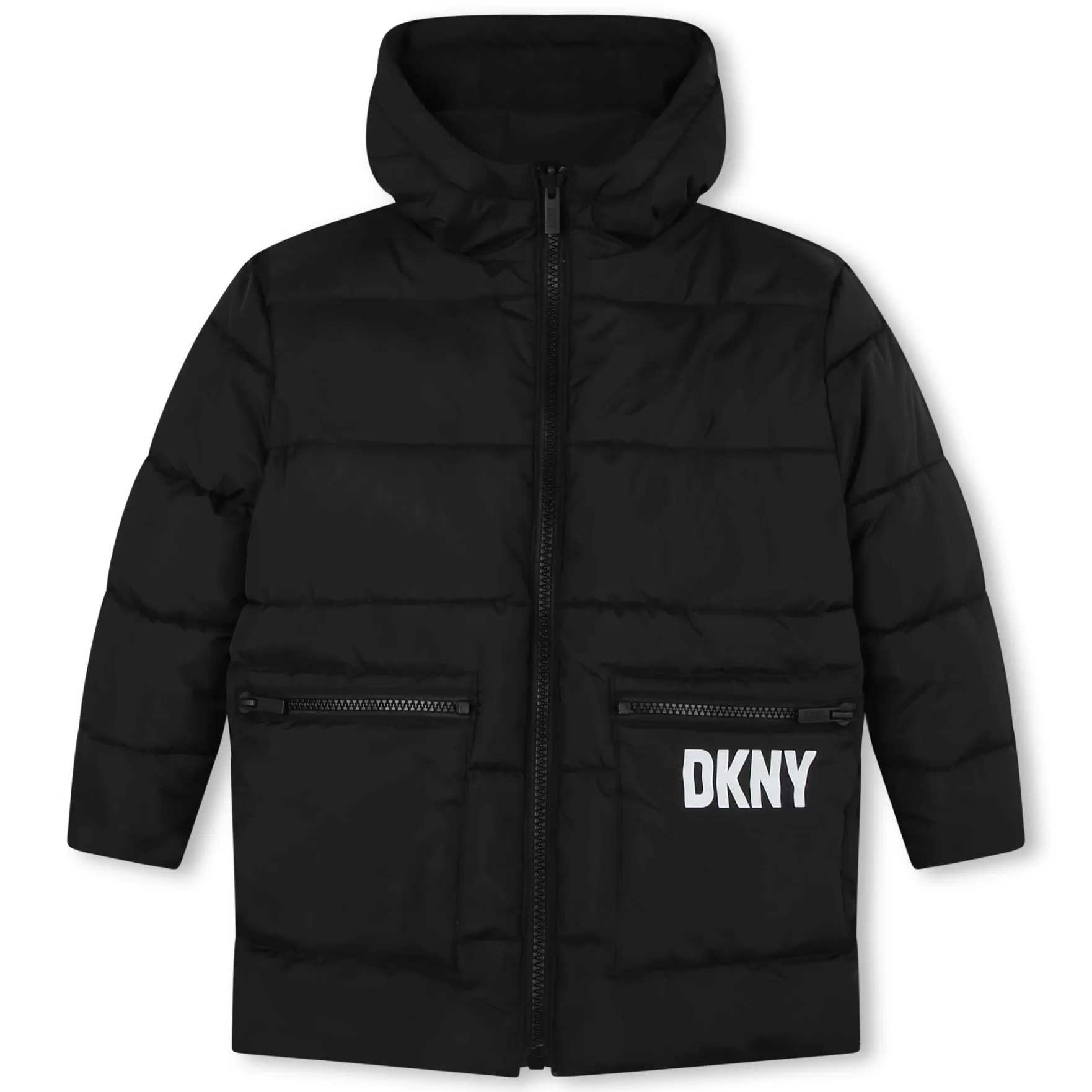 Meisje DKNY Omkeerbare Waterdichte Parka