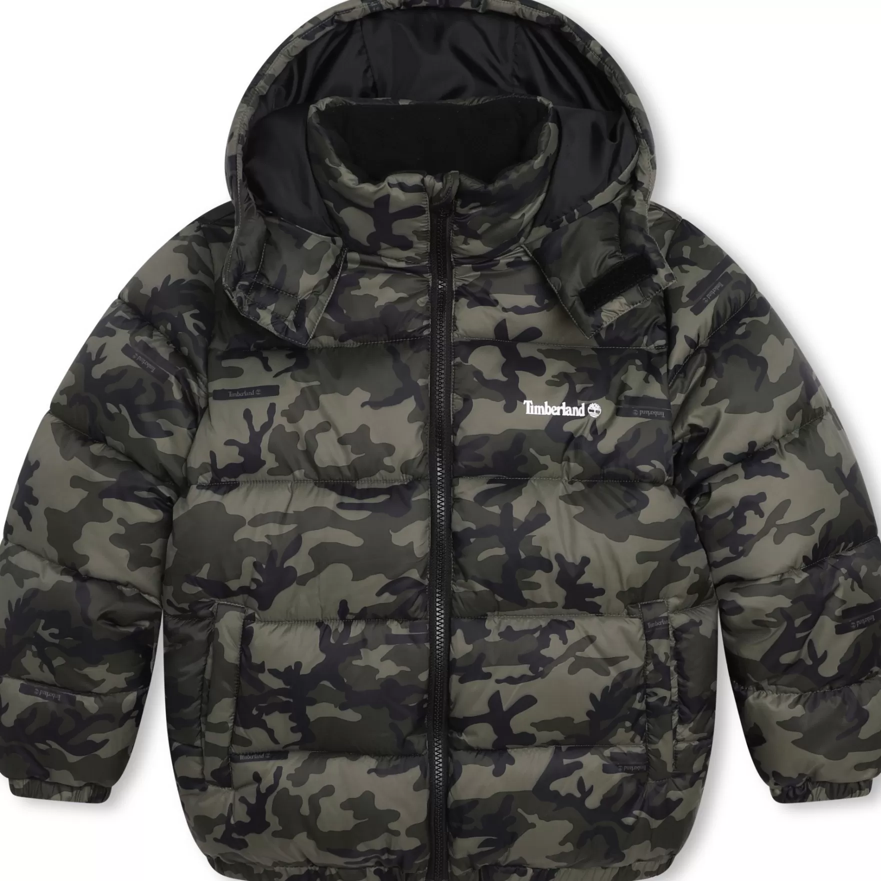 Jongen TIMBERLAND Parka Met Camouflageprint