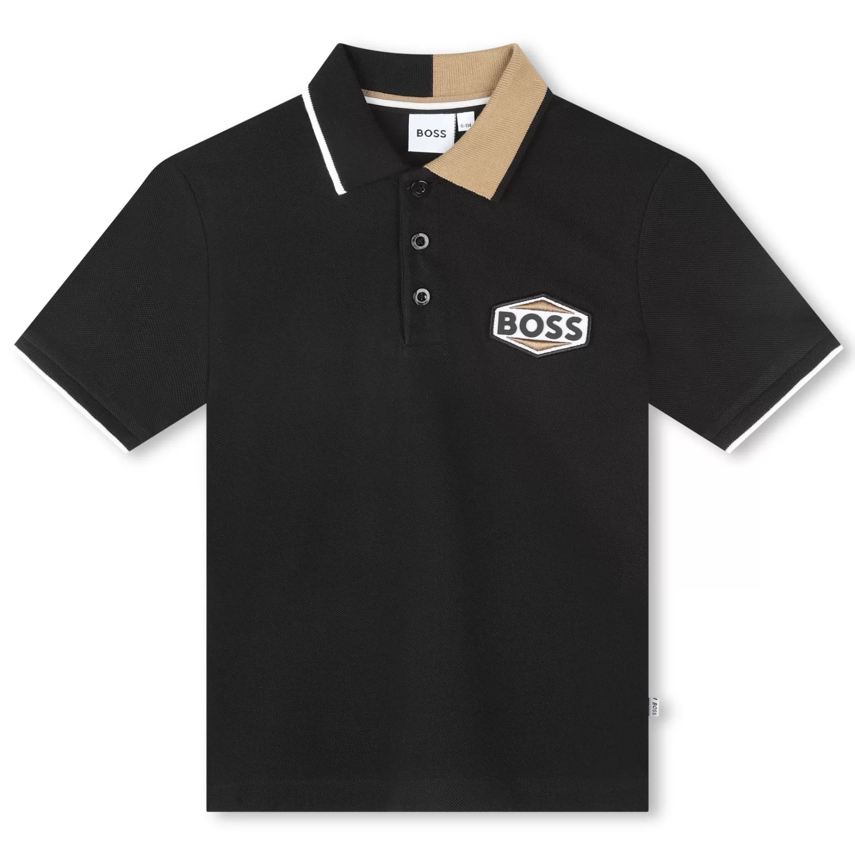 Jongen BOSS Polo Met Korte Mouwen