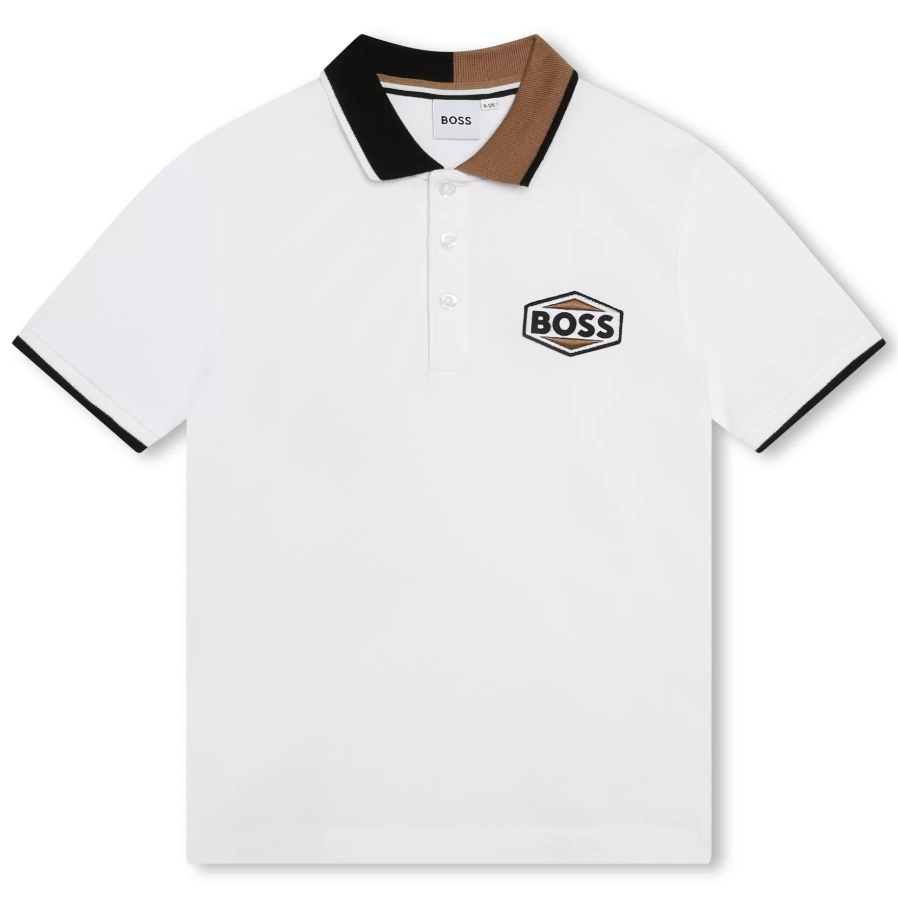 Jongen BOSS Polo Met Korte Mouwen