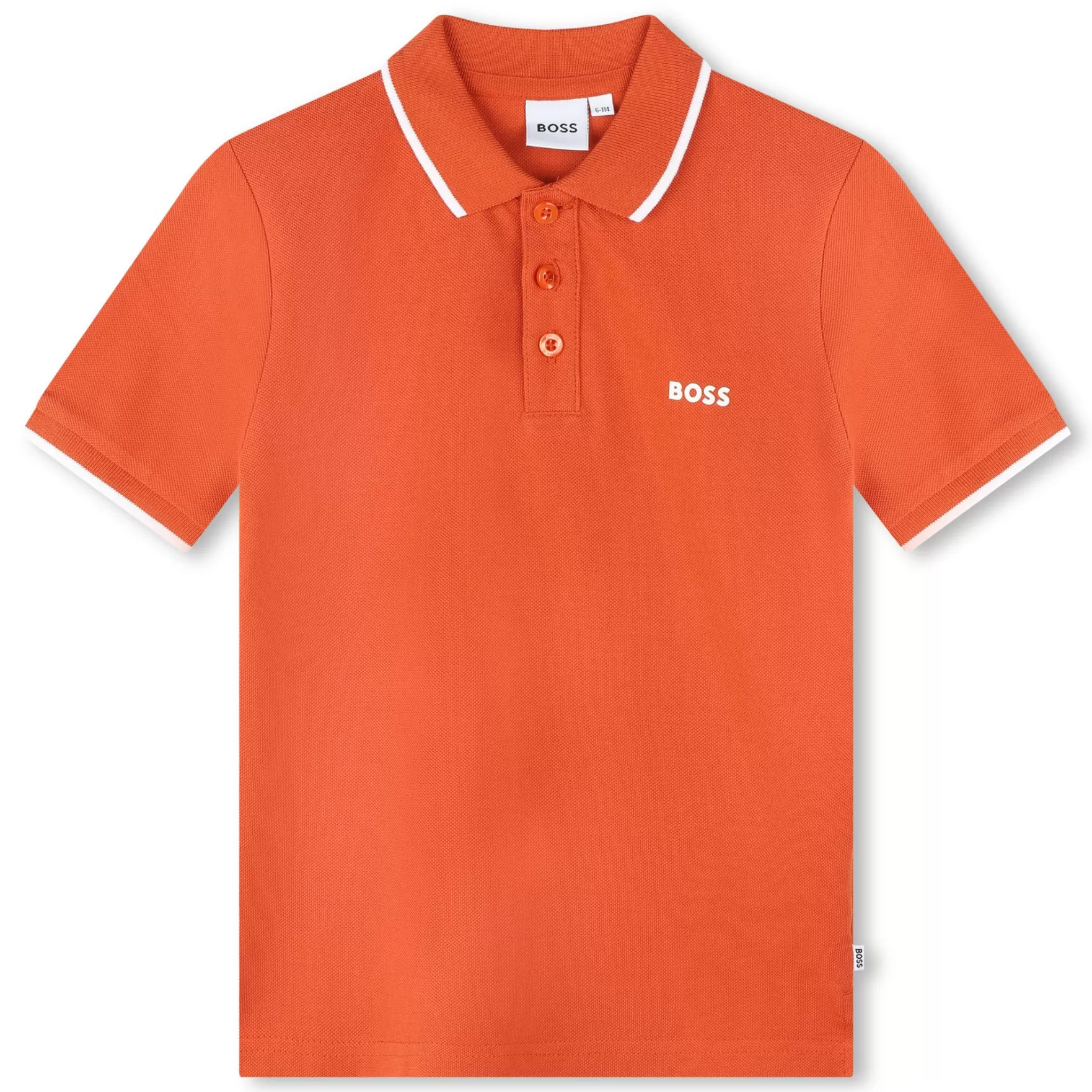 Jongen BOSS Polo Met Korte Mouwen