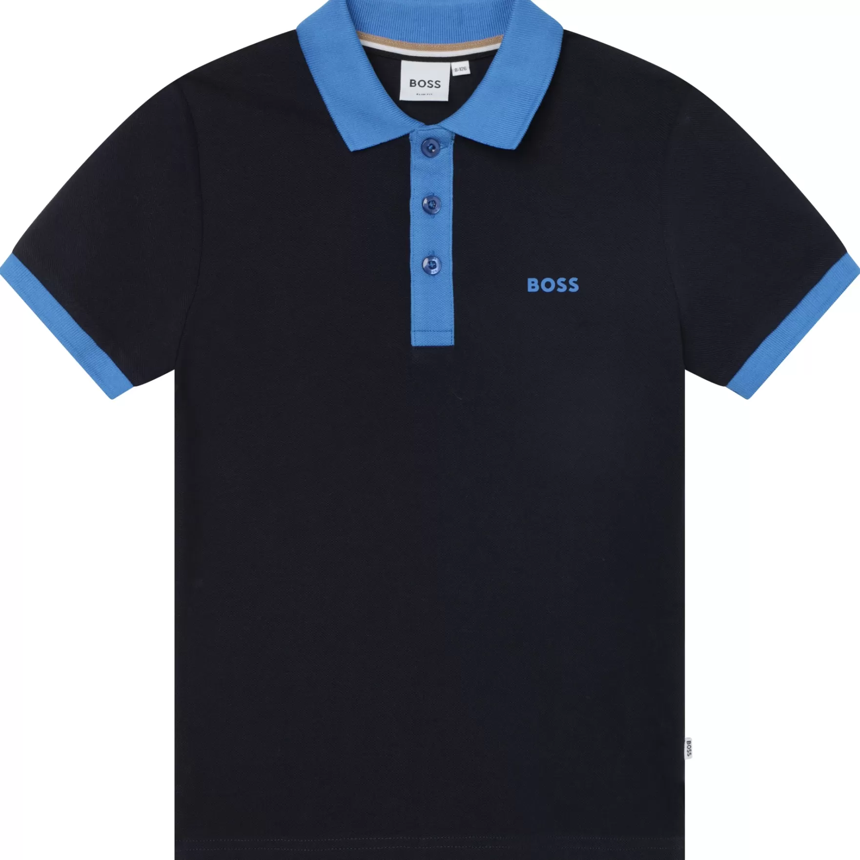 Jongen BOSS Polo Met Korte Mouwen