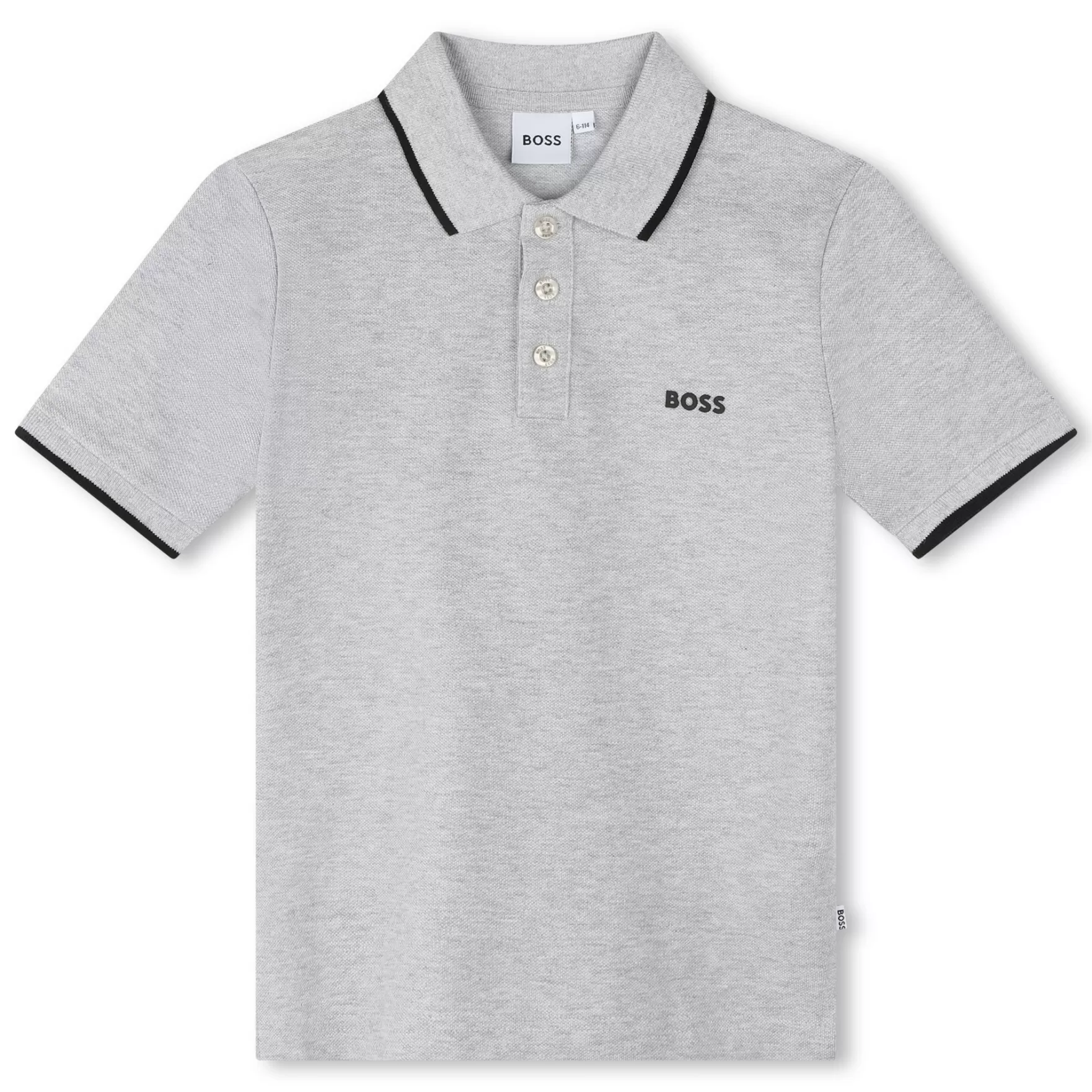 Jongen BOSS Polo Met Korte Mouwen