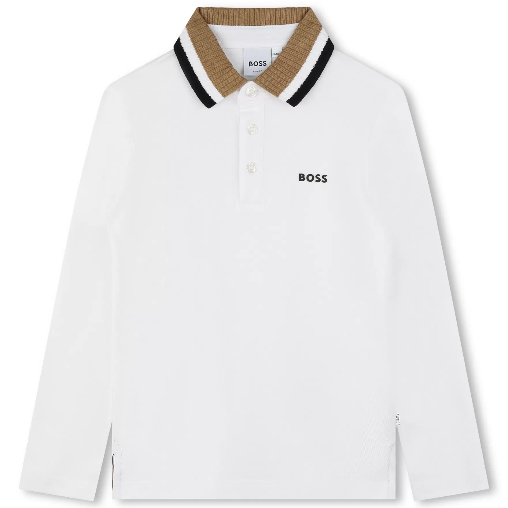 Jongen BOSS Polo Met Lange Mouwen