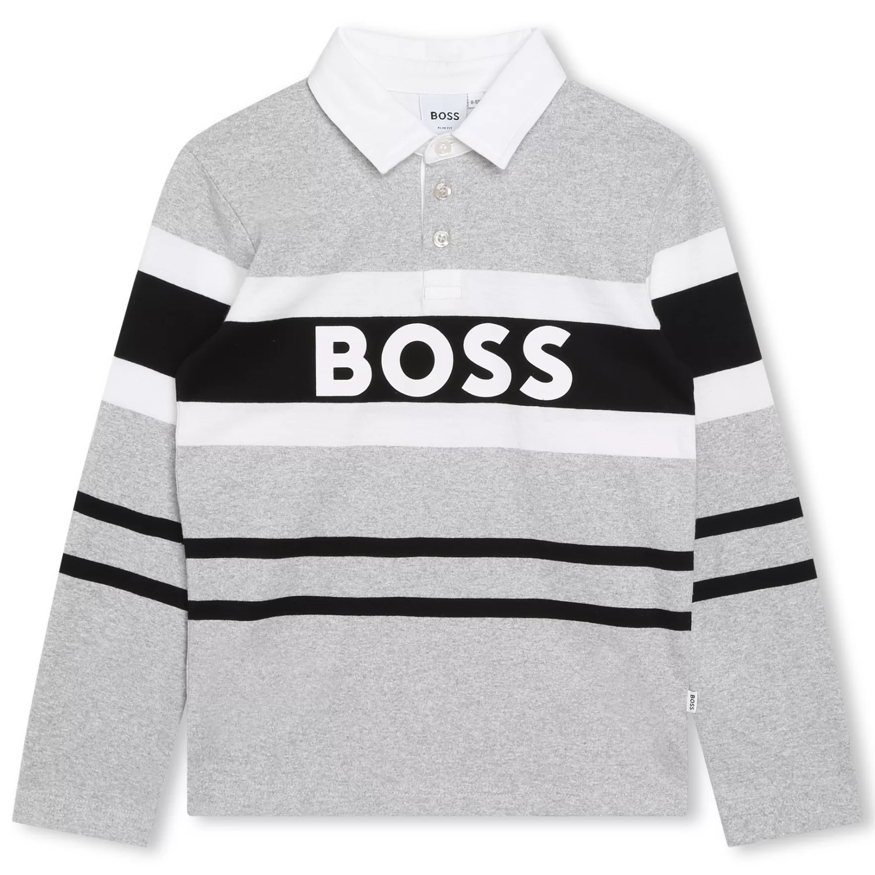 Jongen BOSS Polo Met Lange Mouwen