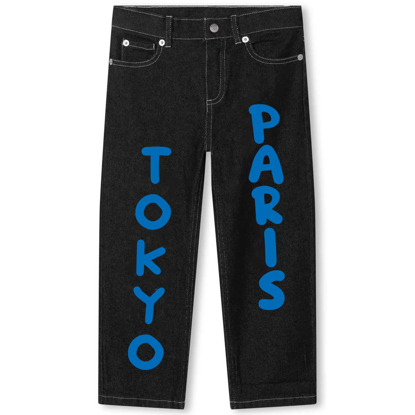 Jongen KENZO KIDS Rekbare Katoenen Jeans