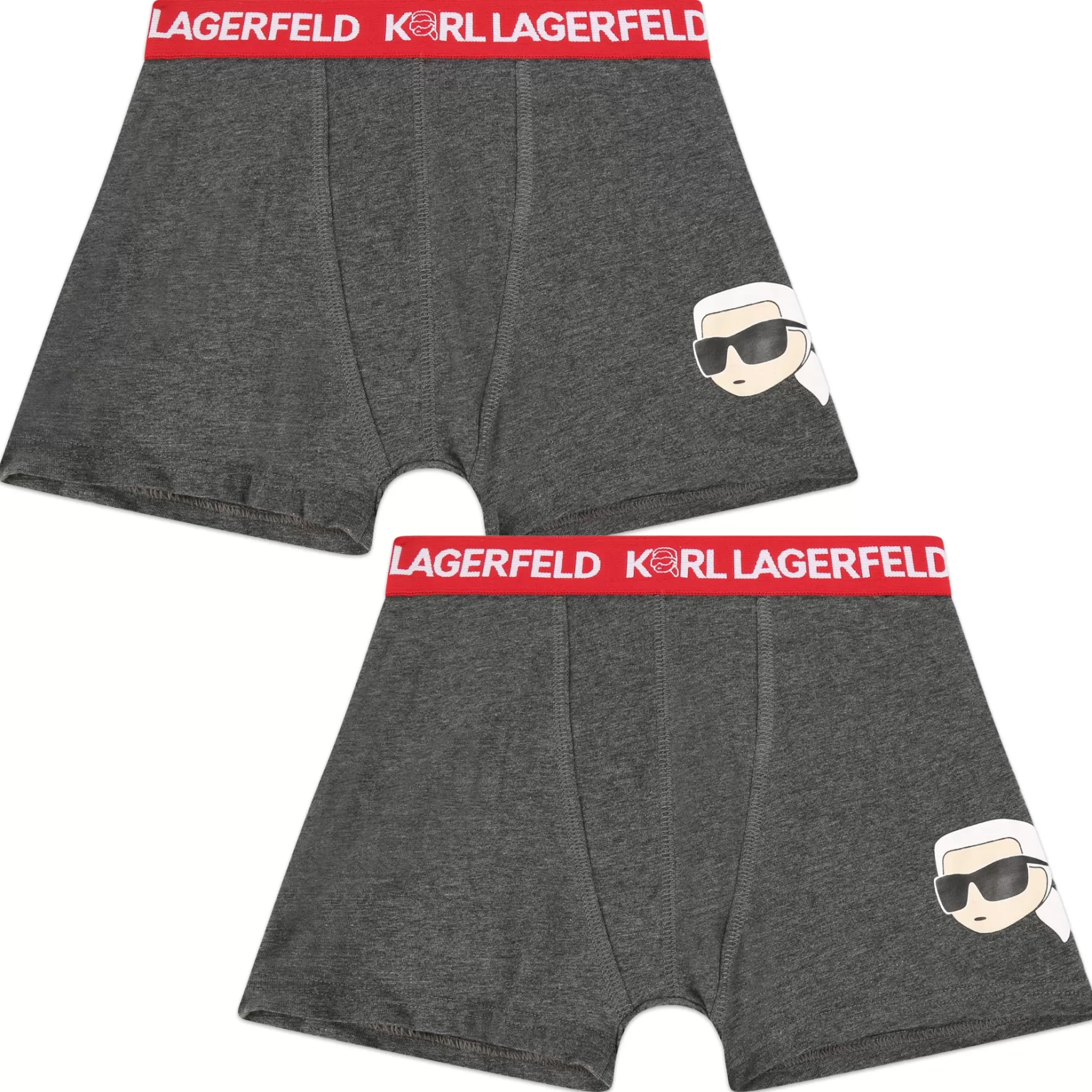 Jongen KARL LAGERFELD KIDS Set Van 2 Boxershorts