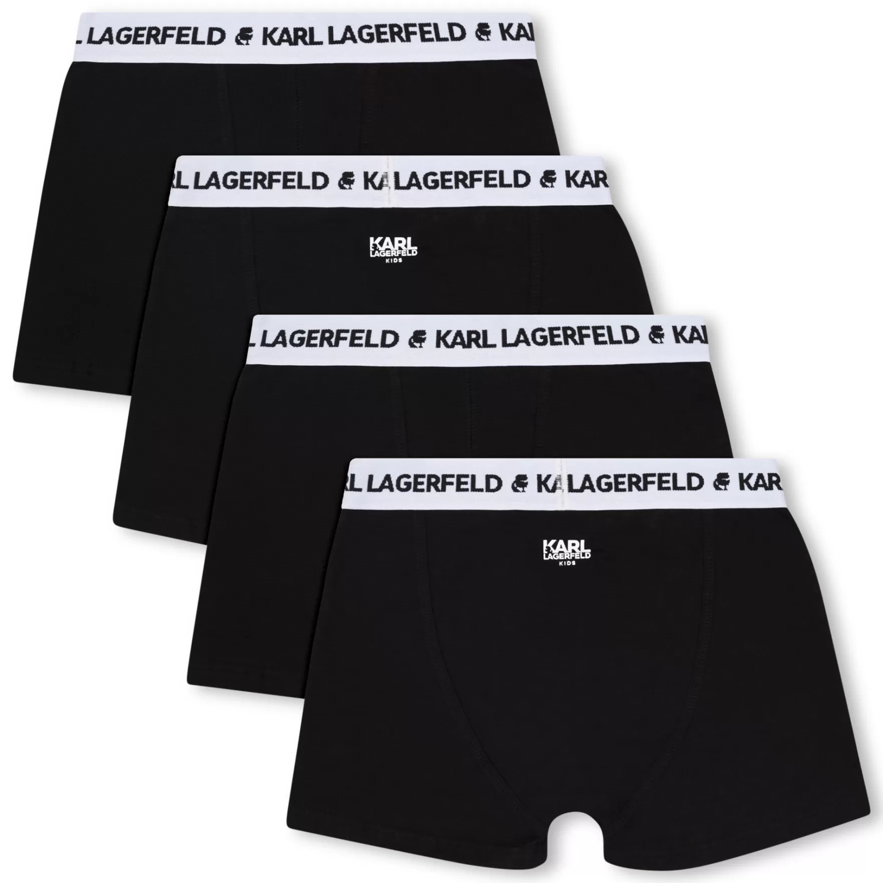 Jongen KARL LAGERFELD KIDS Set Van 2 Katoenen Boxershorts