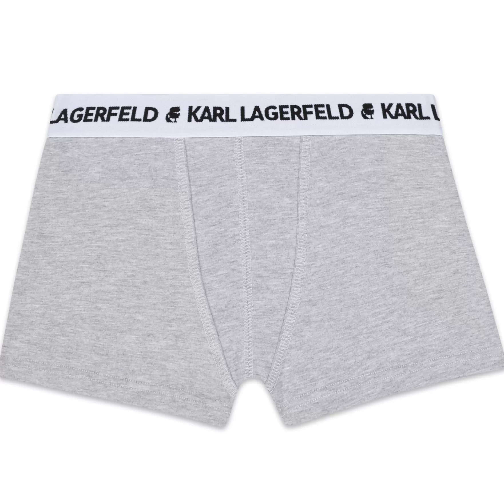 Jongen KARL LAGERFELD KIDS Set Van 2 Katoenen Boxershorts