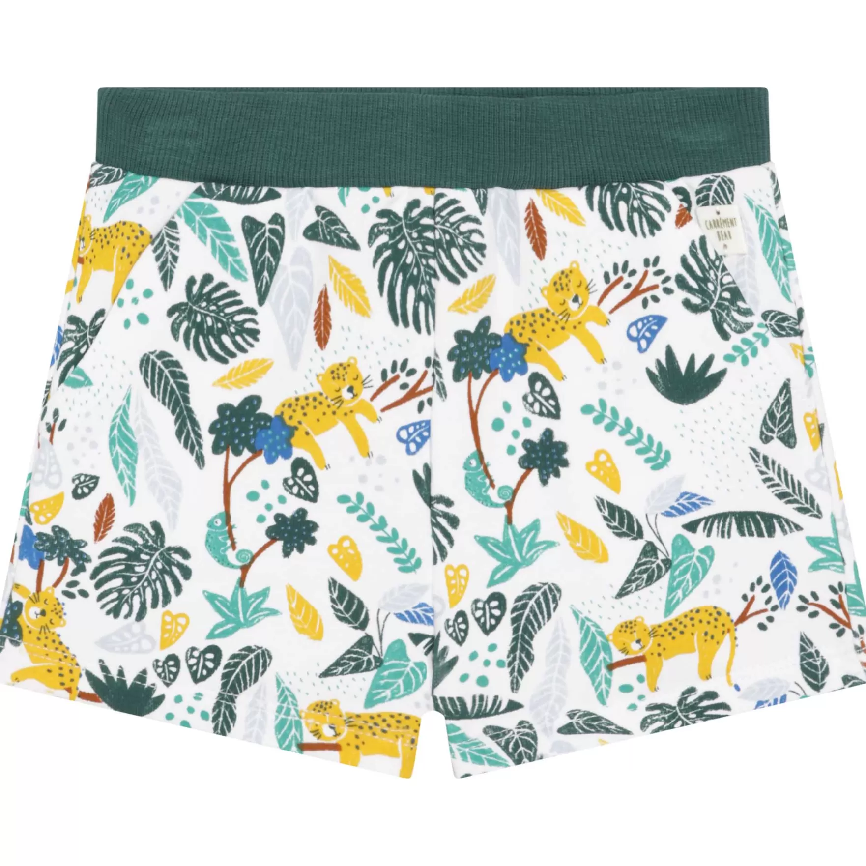 Jongen CARREMENT BEAU Short Met Jungleprint