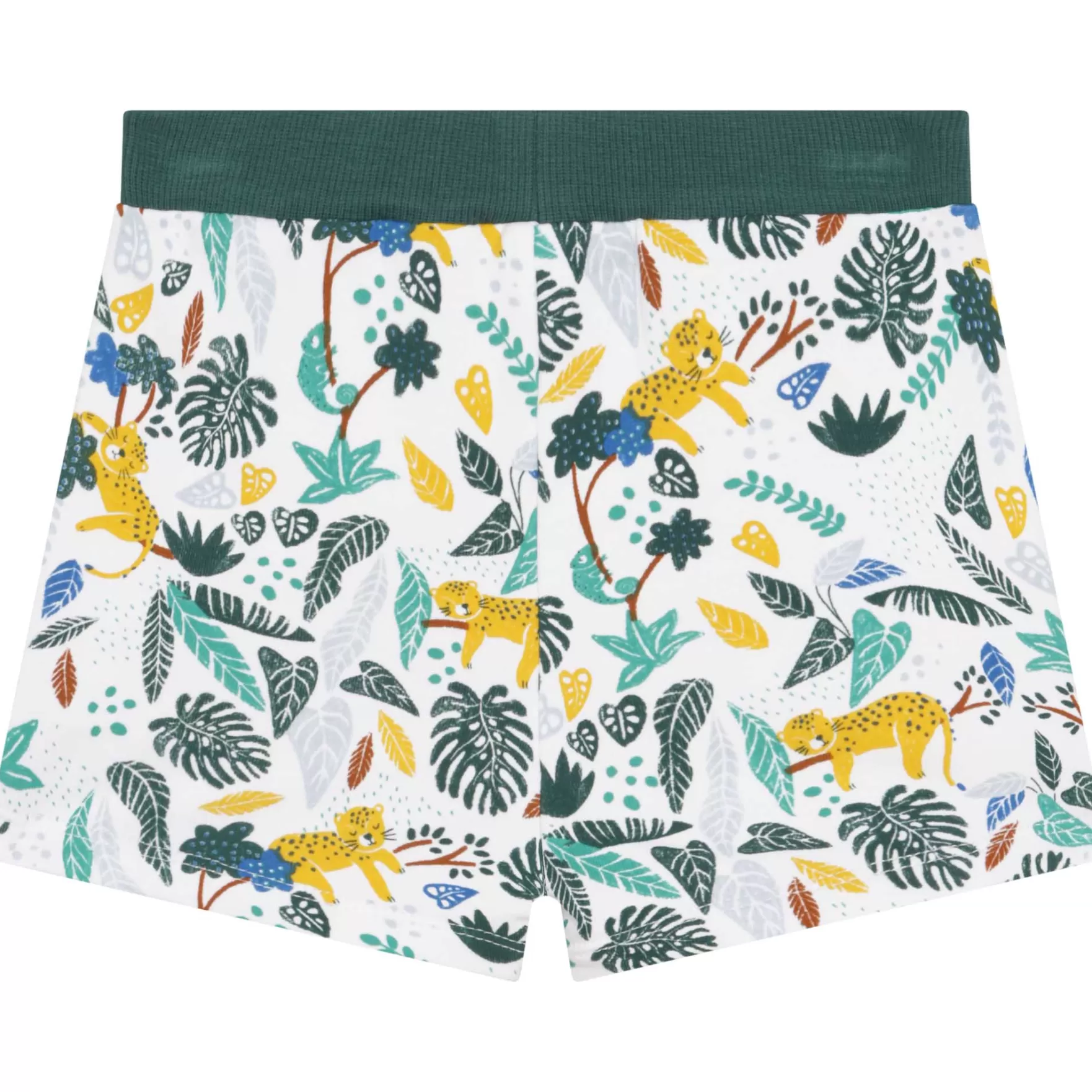 Jongen CARREMENT BEAU Short Met Jungleprint