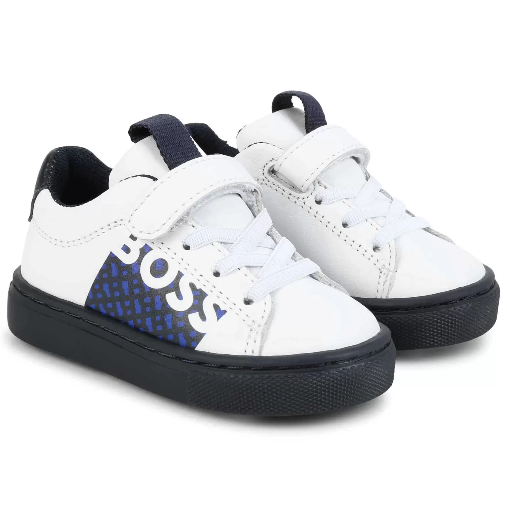 Jongen BOSS Sneakers Met Klittenband