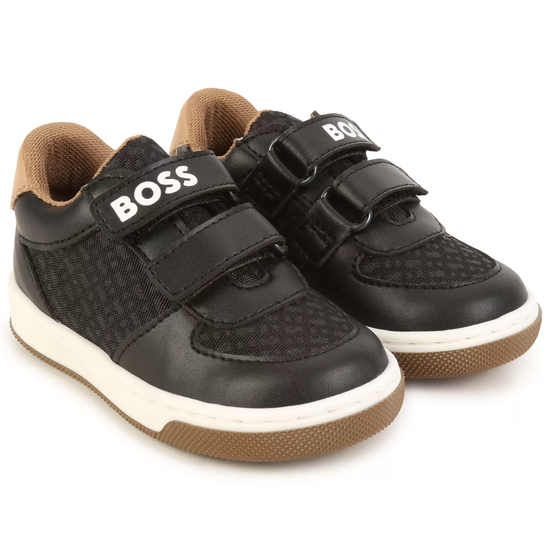 Jongen BOSS Sneakers Met Klittenband