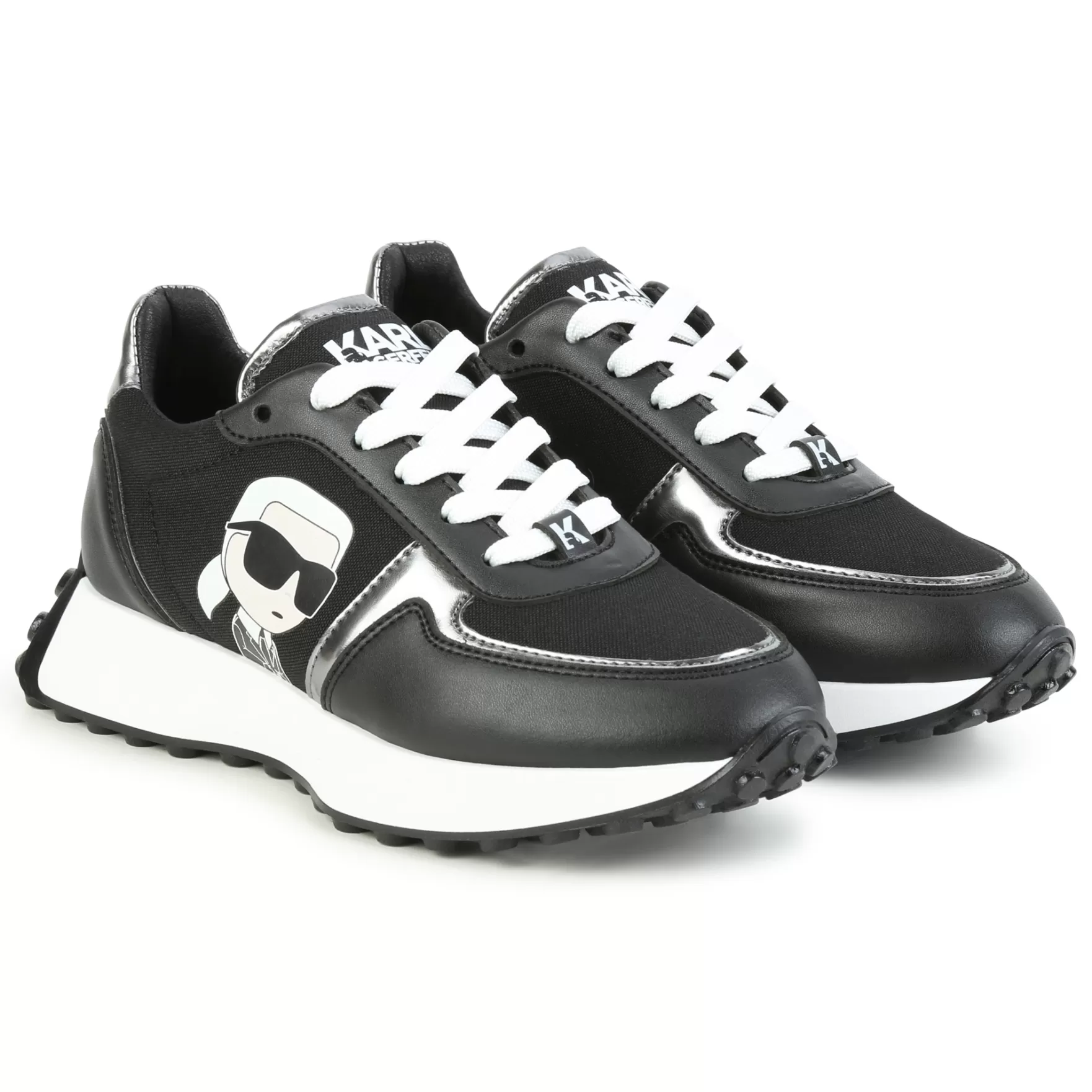 Meisje KARL LAGERFELD KIDS Sneakers Met Veters