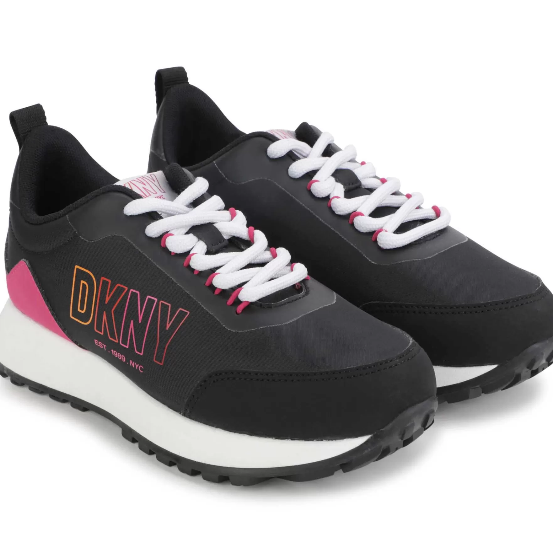 Meisje DKNY Sneakers Van Twee Materialen