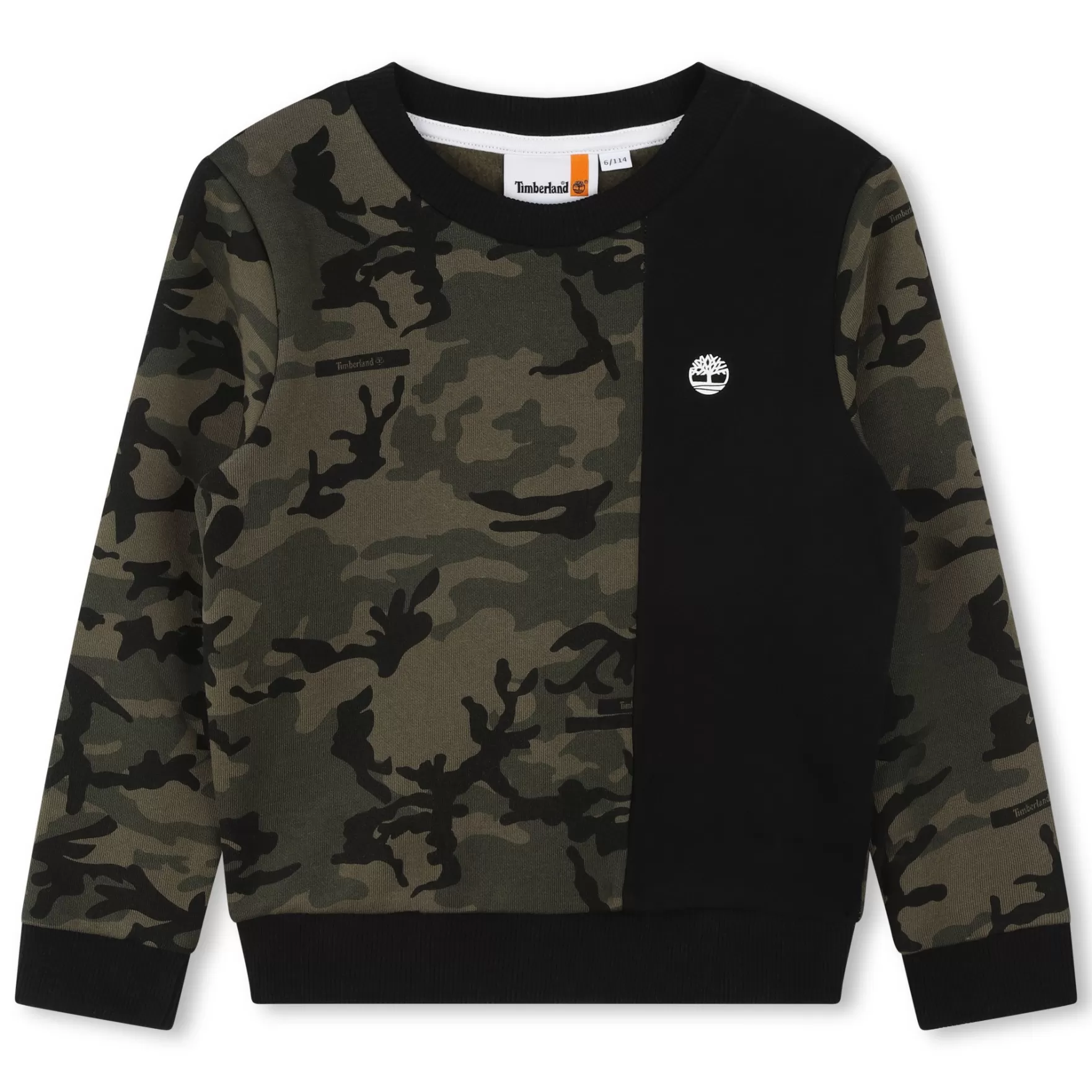 Jongen TIMBERLAND Sweater Met Camouflageprint