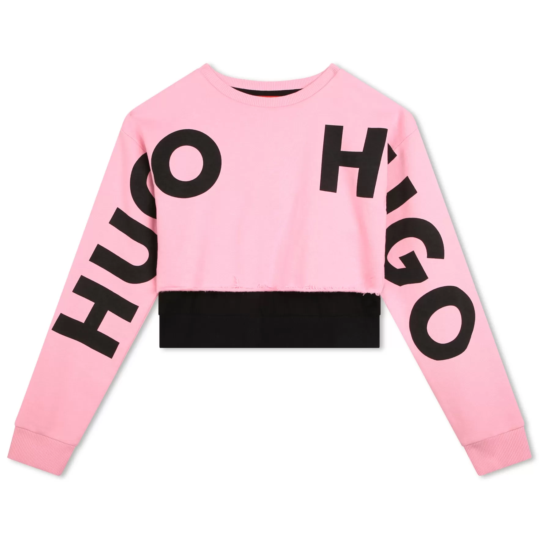 Meisje HUGO Sweater Met Ronde Hals