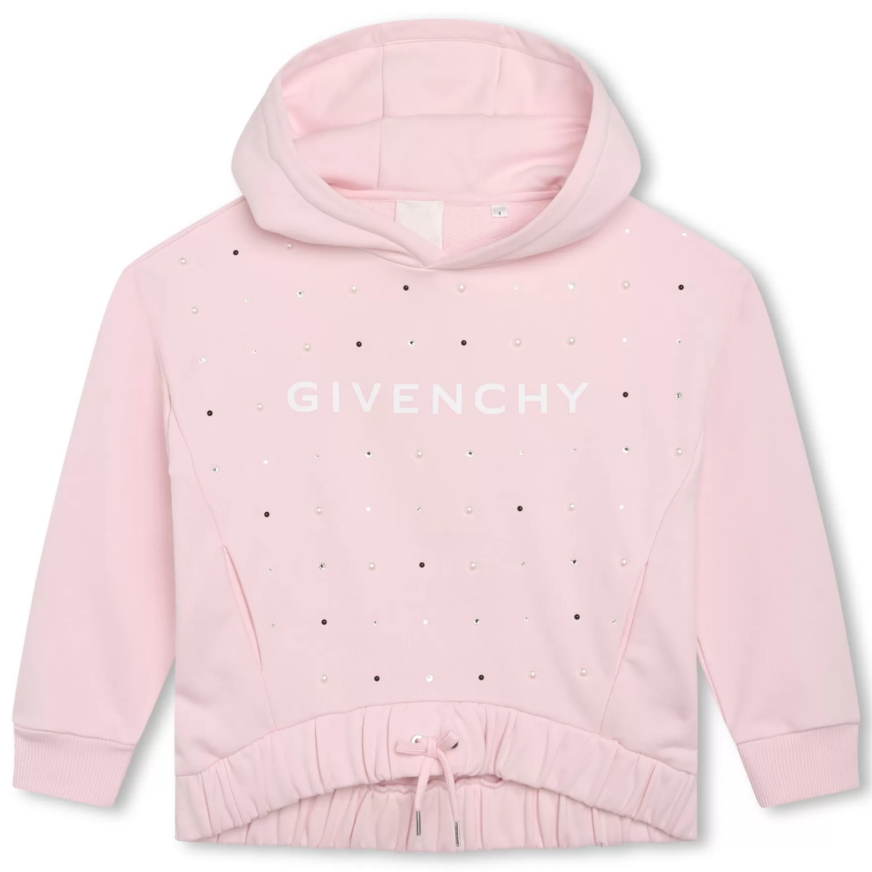 Meisje GIVENCHY Sweater Met Strass En Capuchon