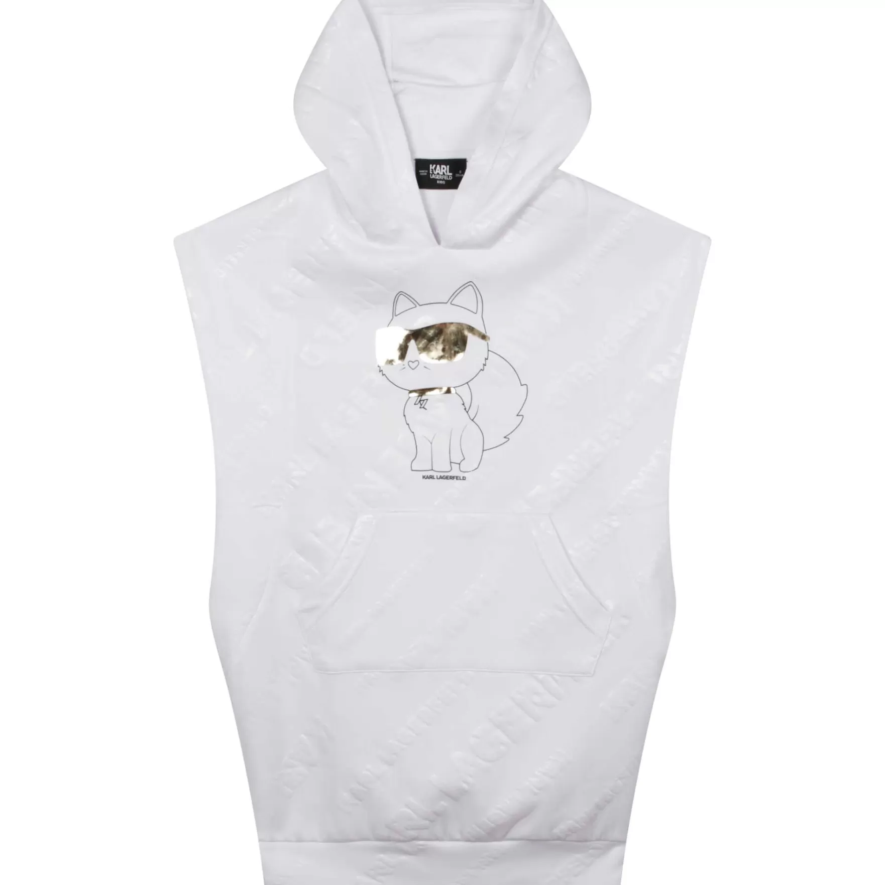 Meisje KARL LAGERFELD KIDS Sweatjurk Met Print