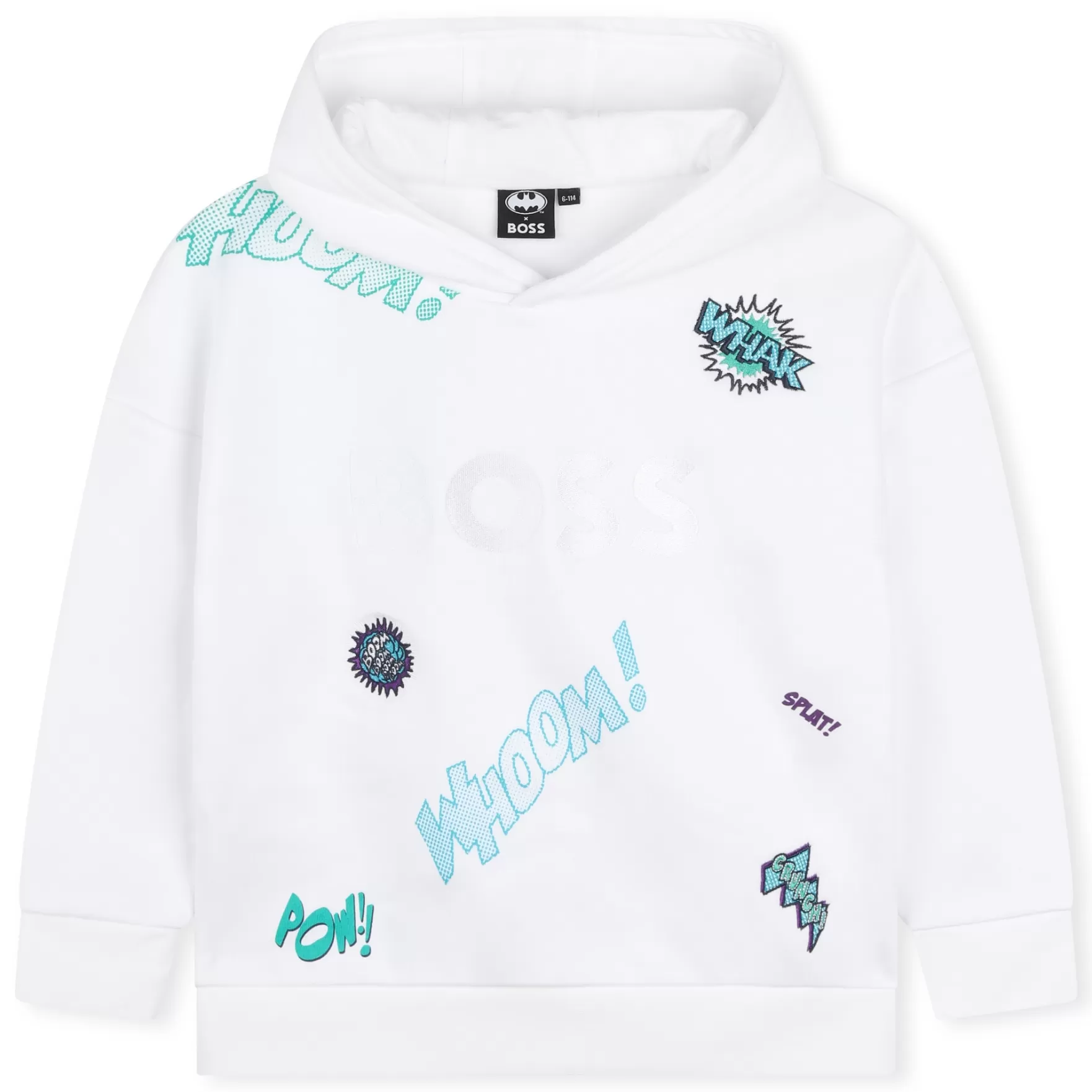 Meisje BOSS Sweatshirt Met Capuchon