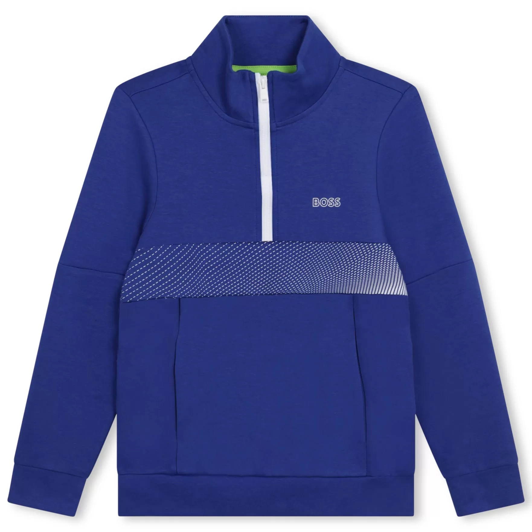 Jongen BOSS Sweatshirt Met Hoge Kraag