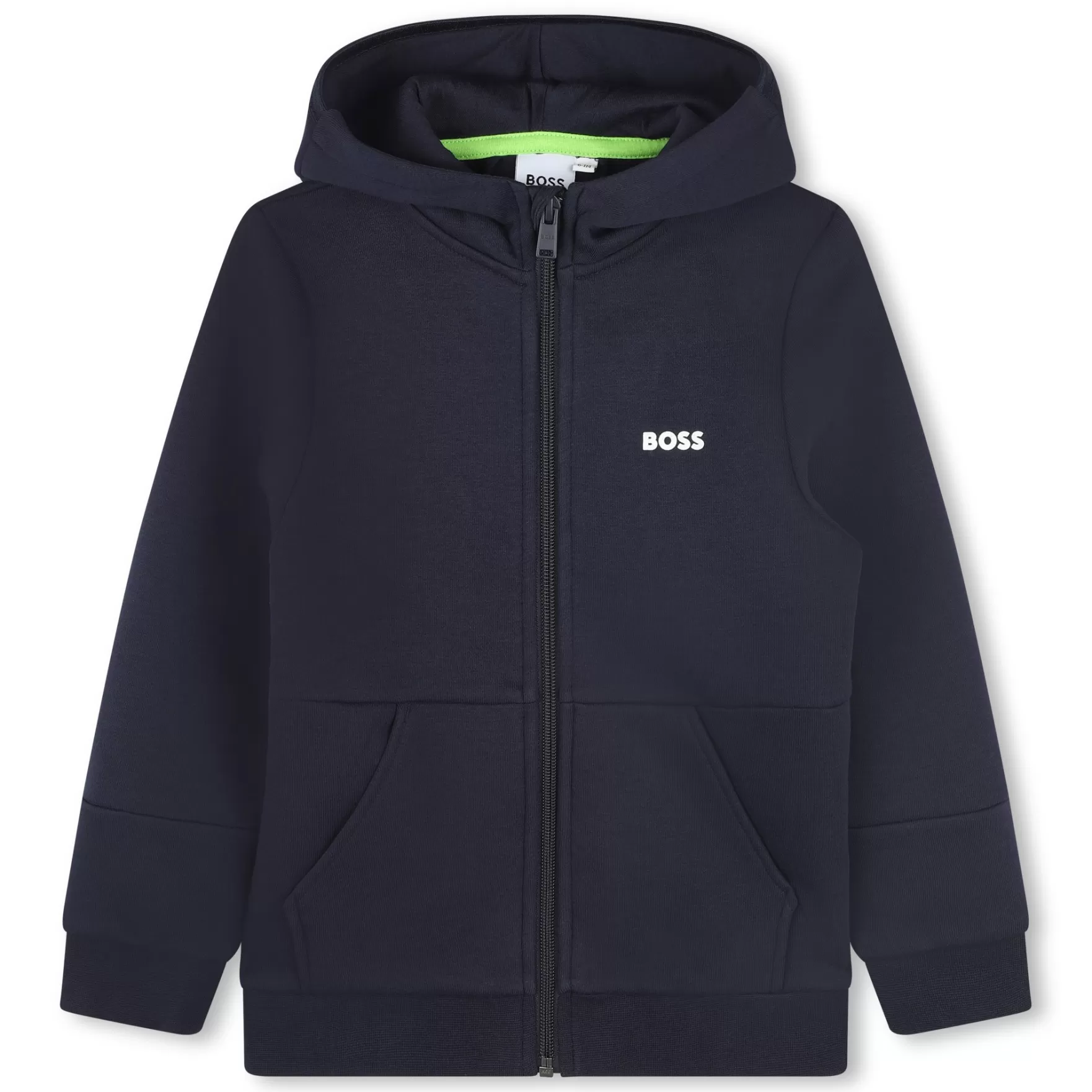 Jongen BOSS Sweatshirt Met Rits En Logo