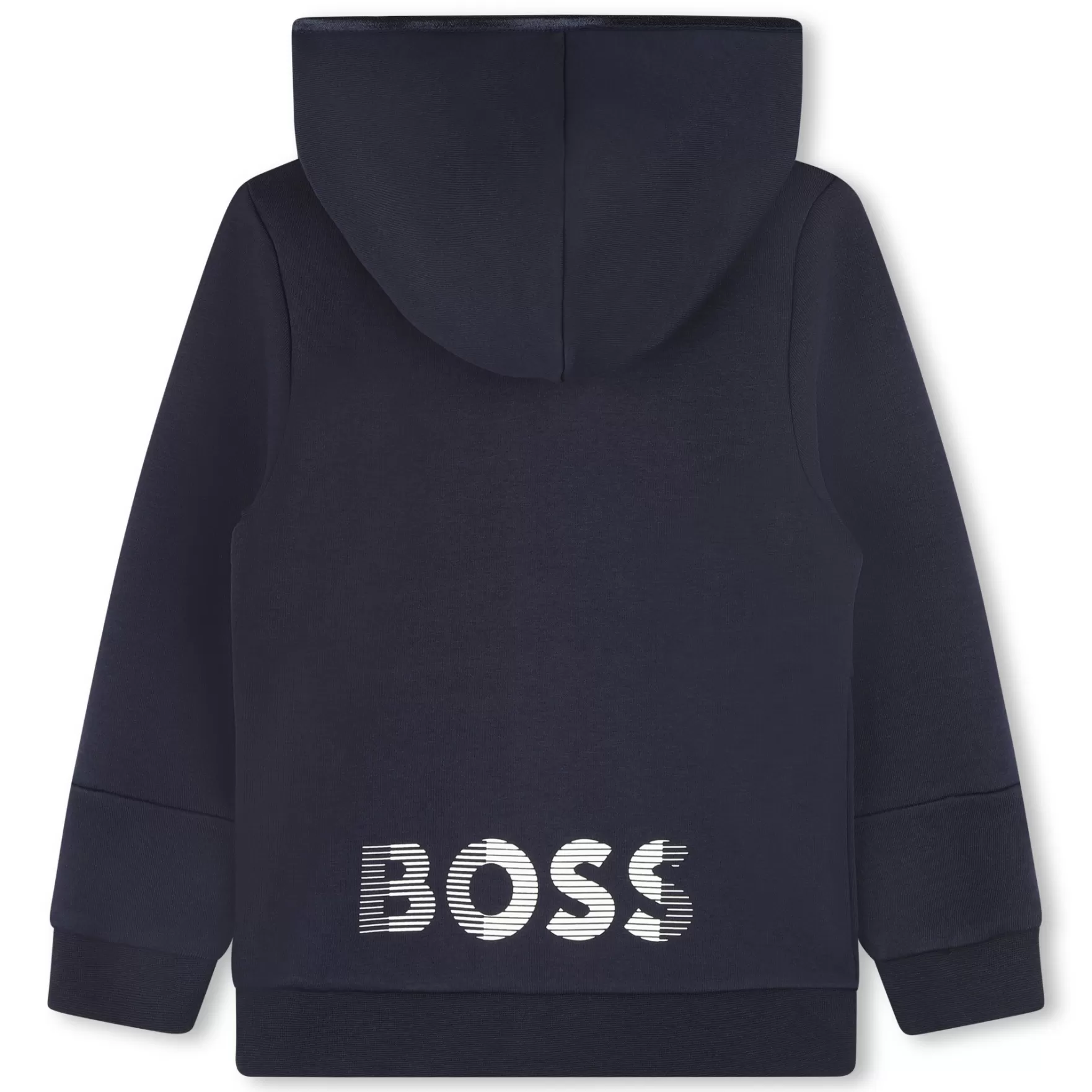 Jongen BOSS Sweatshirt Met Rits En Logo