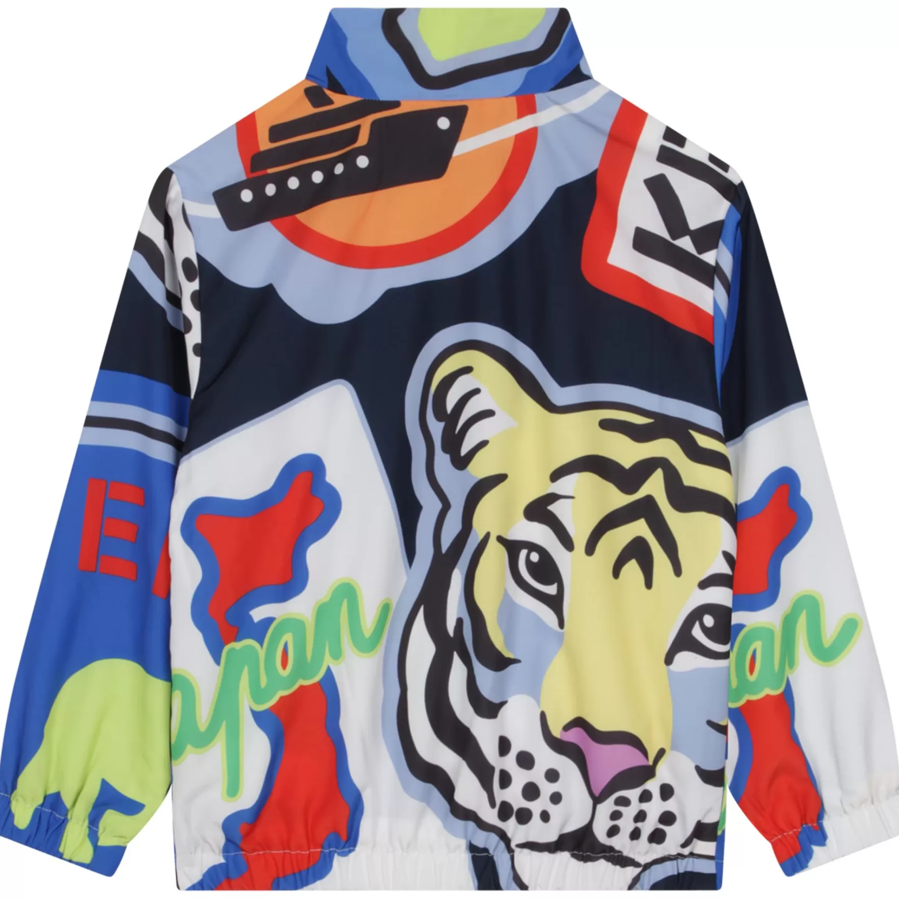 Jongen KENZO KIDS Sweatshirt Met Rits En Print