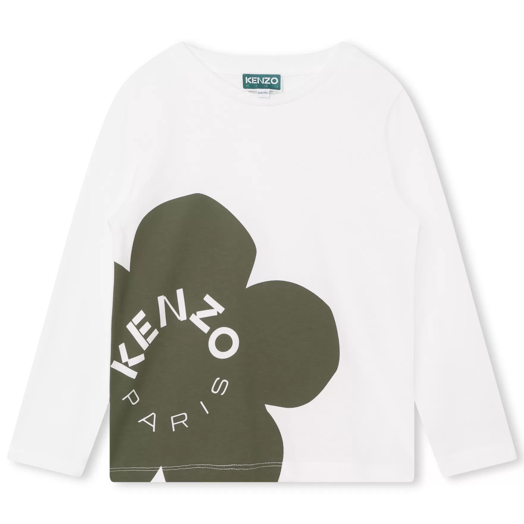 Jongen KENZO KIDS T-Shirt Met Bloemenprint