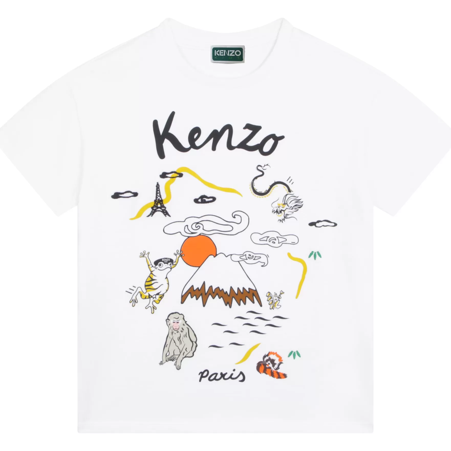 Jongen KENZO KIDS T-Shirt Met Borduursel/Print