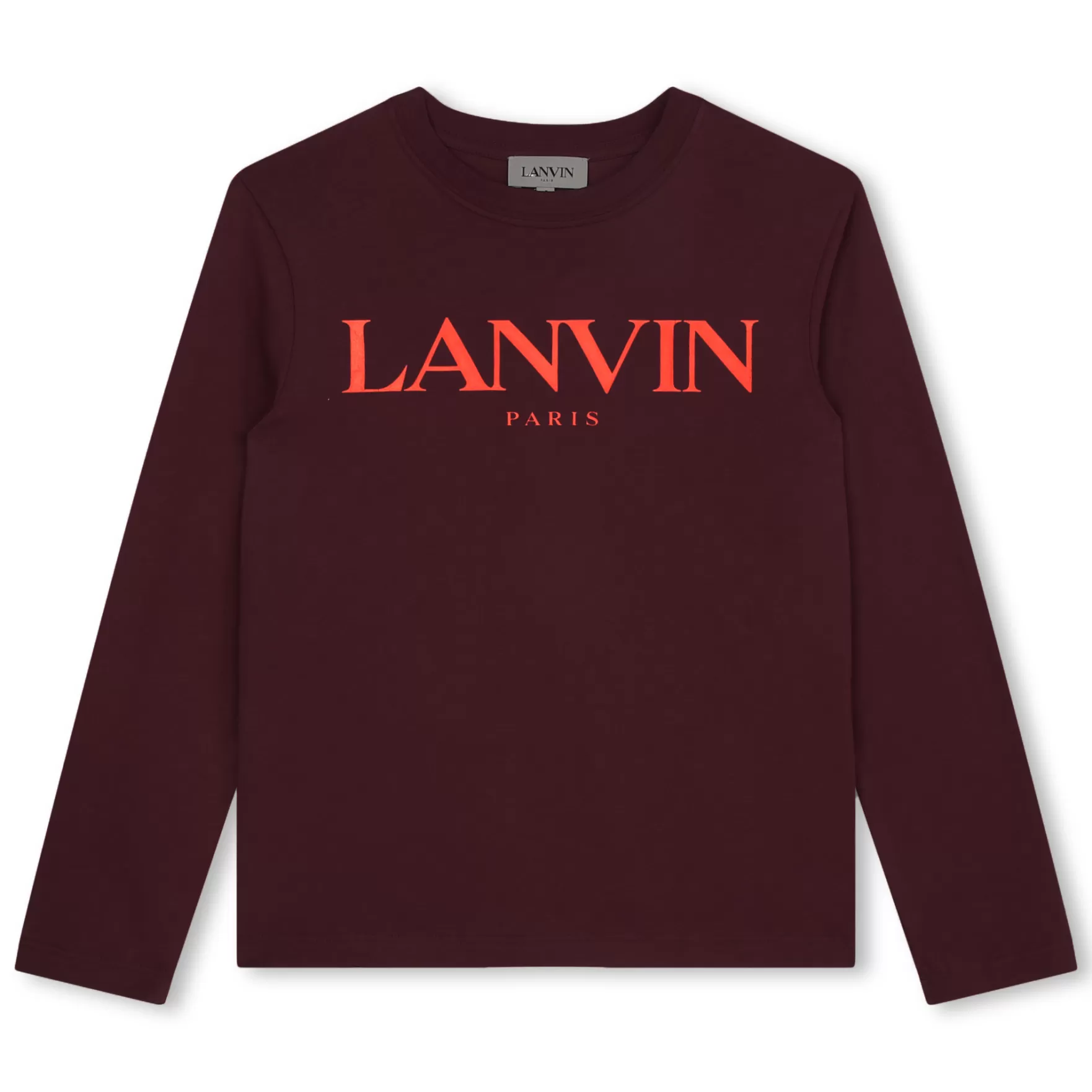 Jongen LANVIN T-Shirt Met Contrasterend Logo