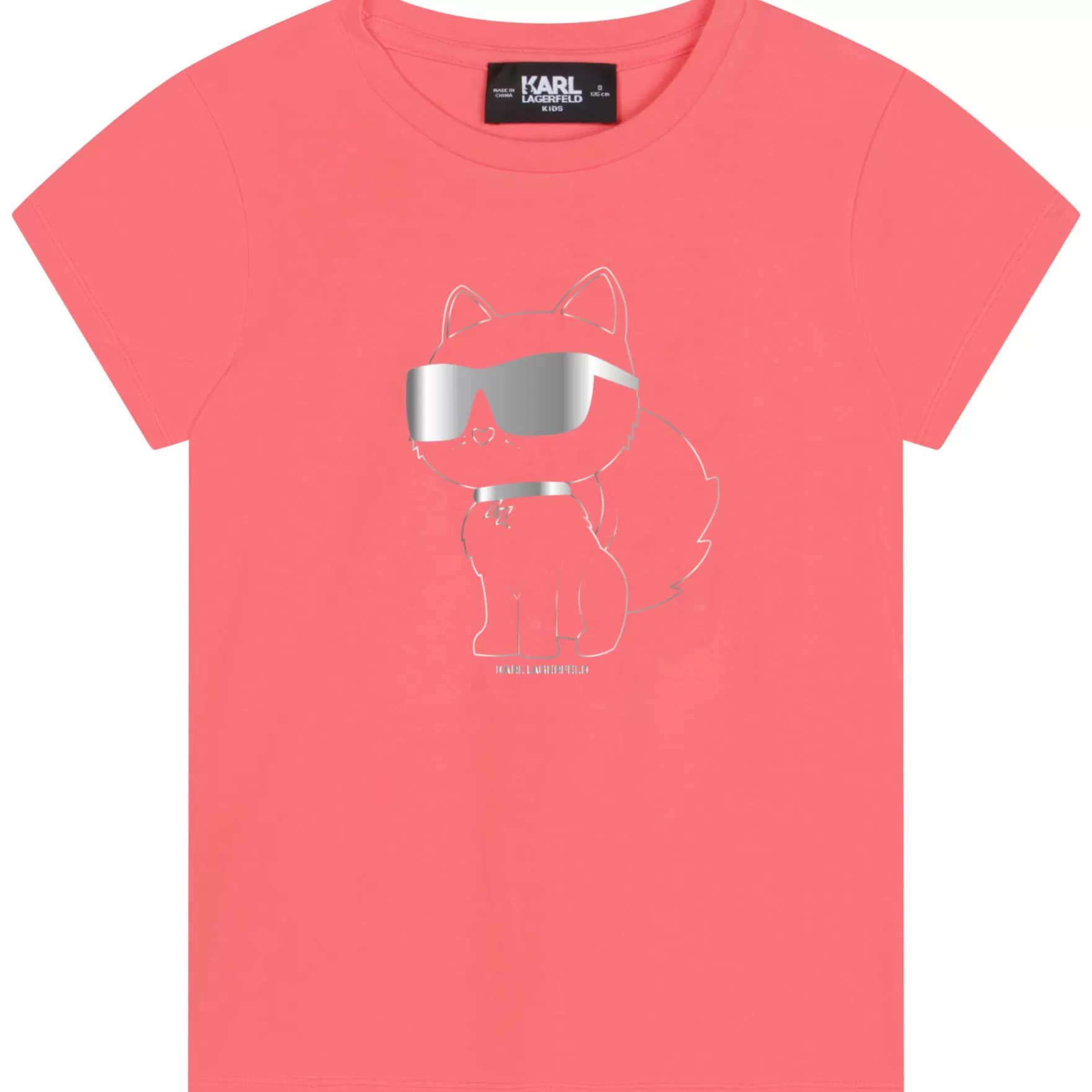 Meisje KARL LAGERFELD KIDS T-Shirt Met Korte Mouwen