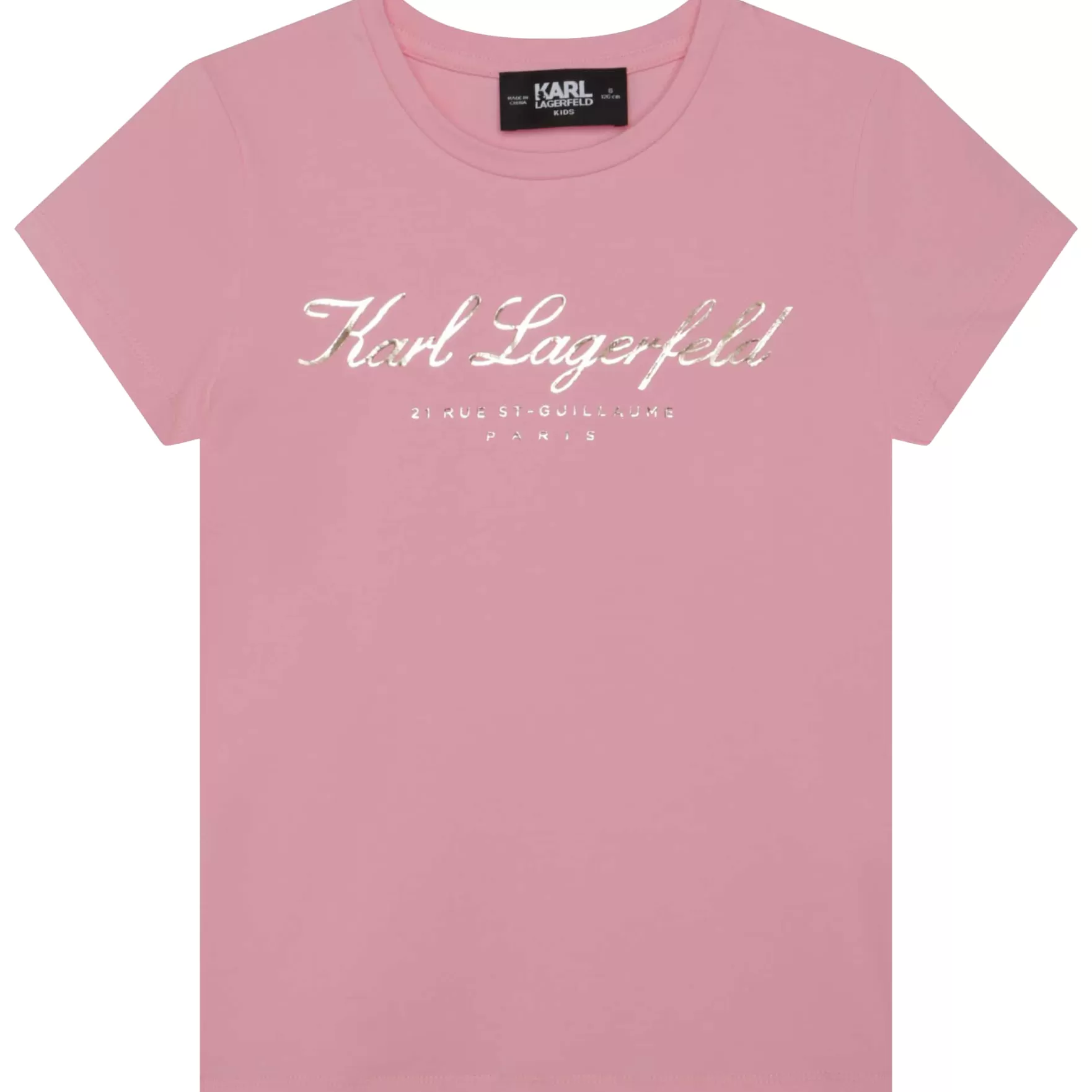 Meisje KARL LAGERFELD KIDS T-Shirt Met Korte Mouwen