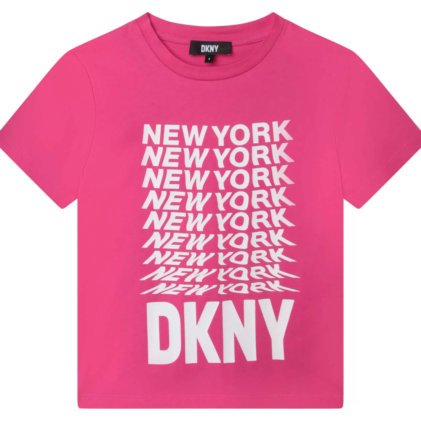 Meisje DKNY T-Shirt Met Korte Mouwen