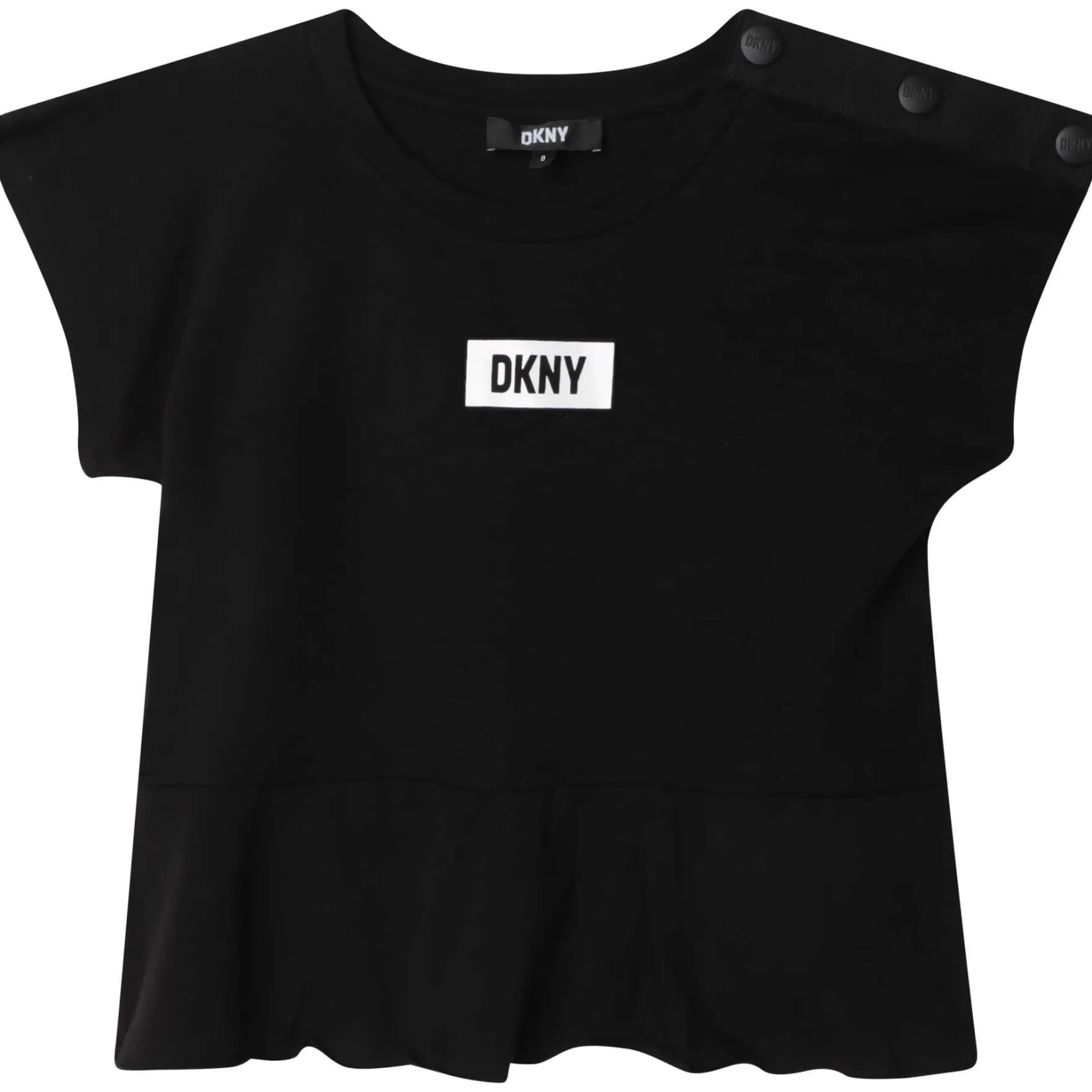 Meisje DKNY T-Shirt Met Korte Mouwen