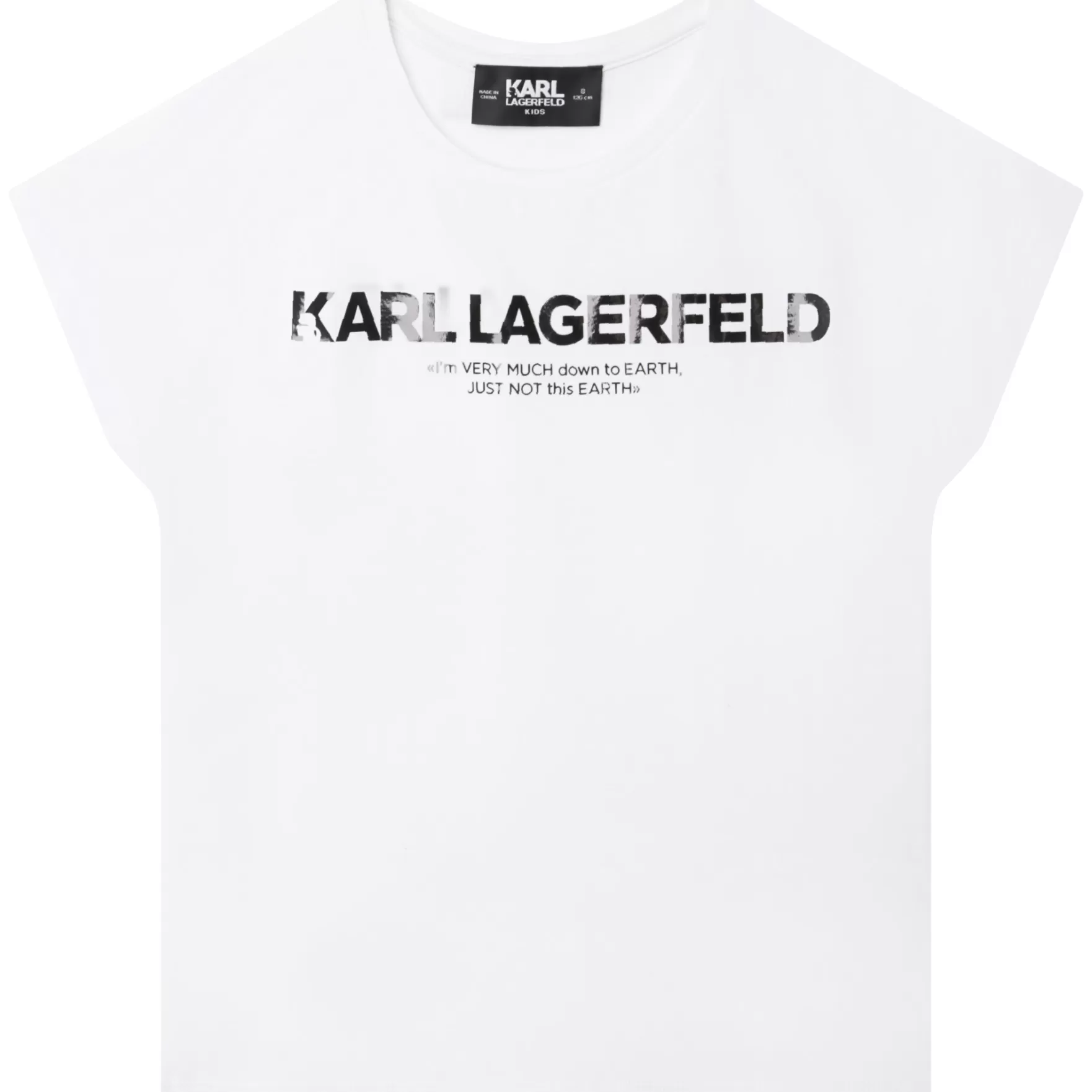 Meisje KARL LAGERFELD KIDS T-Shirt Met Korte Mouwen