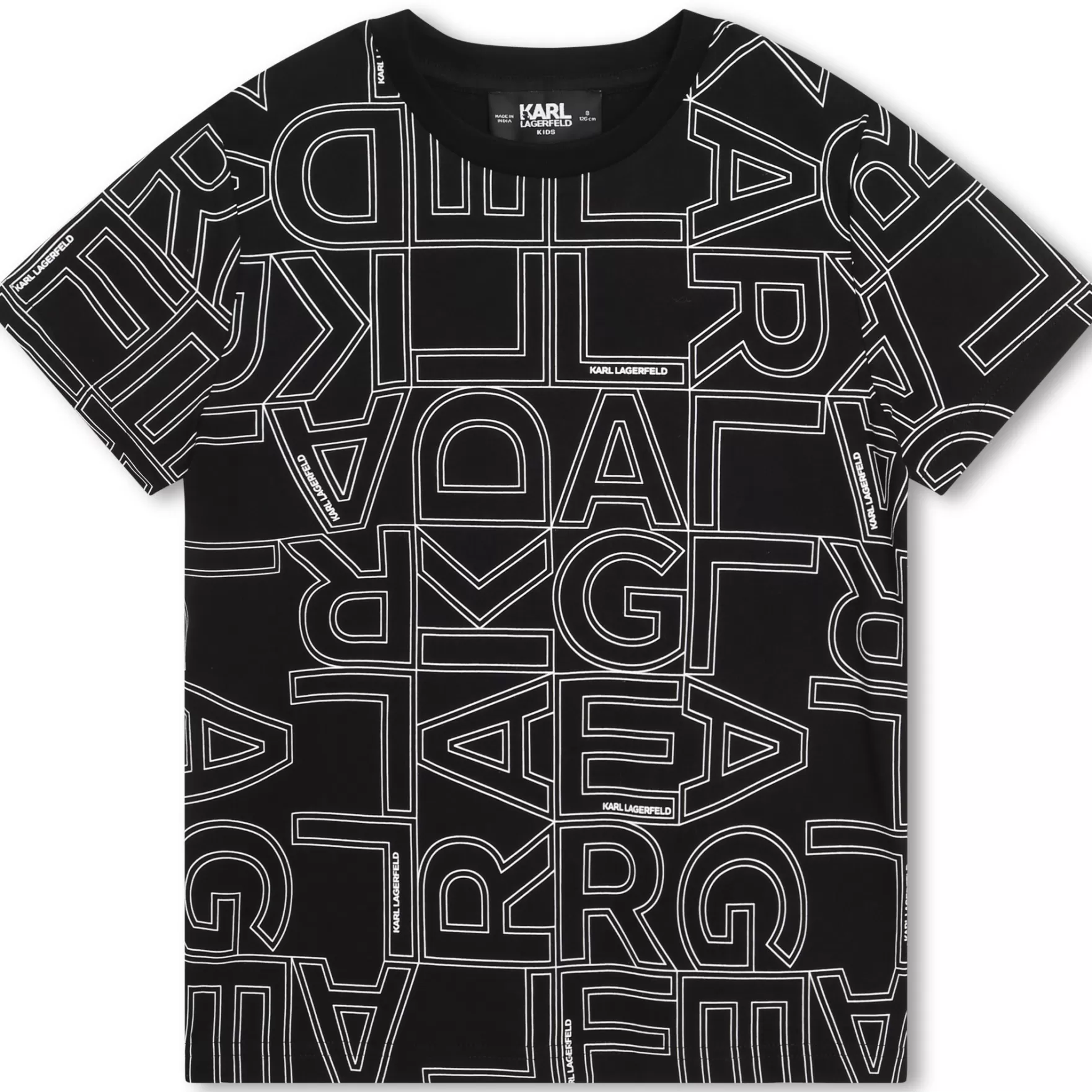 Jongen KARL LAGERFELD KIDS T-Shirt Met Korte Mouwen