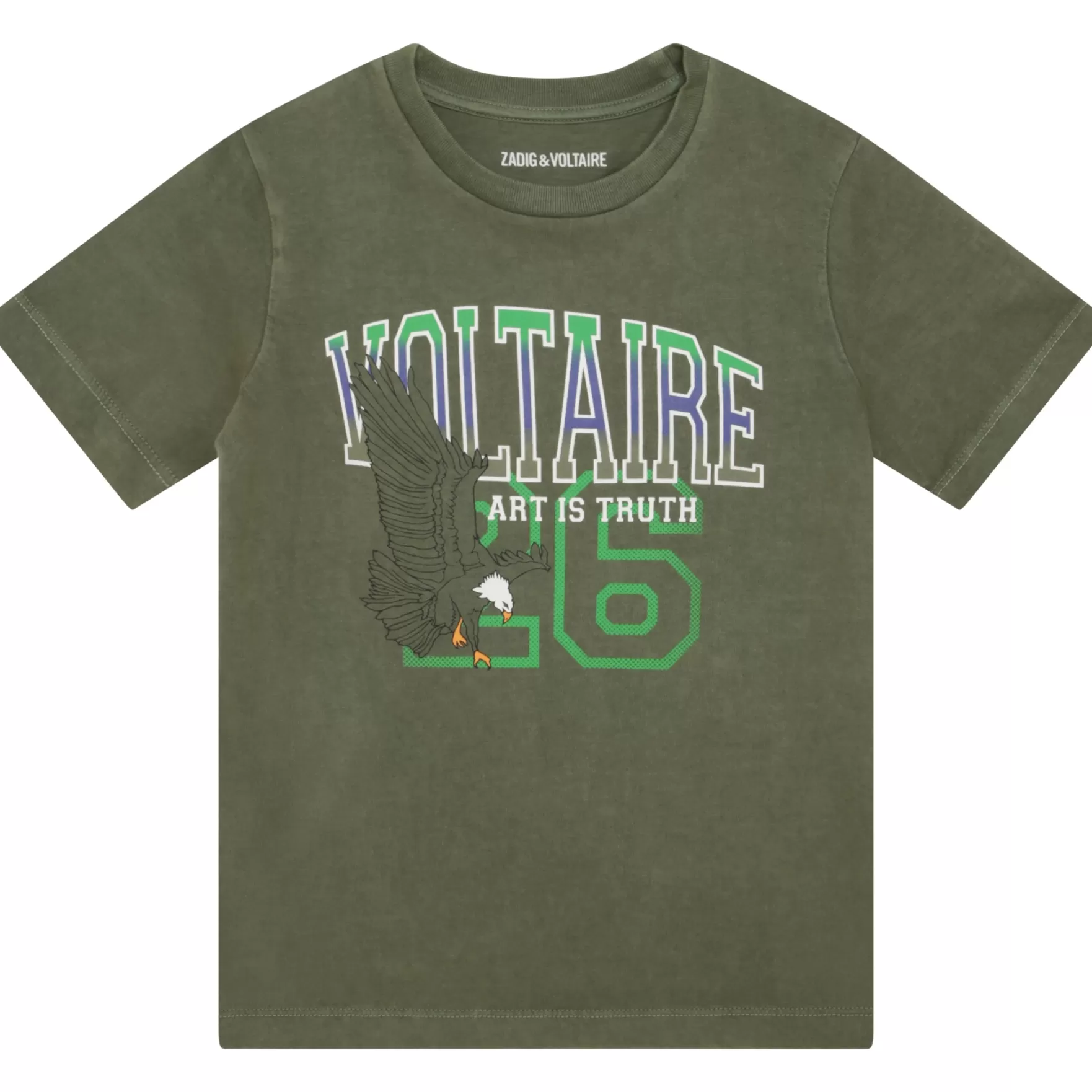 Jongen ZADIG & VOLTAIRE T-Shirt Met Korte Mouwen