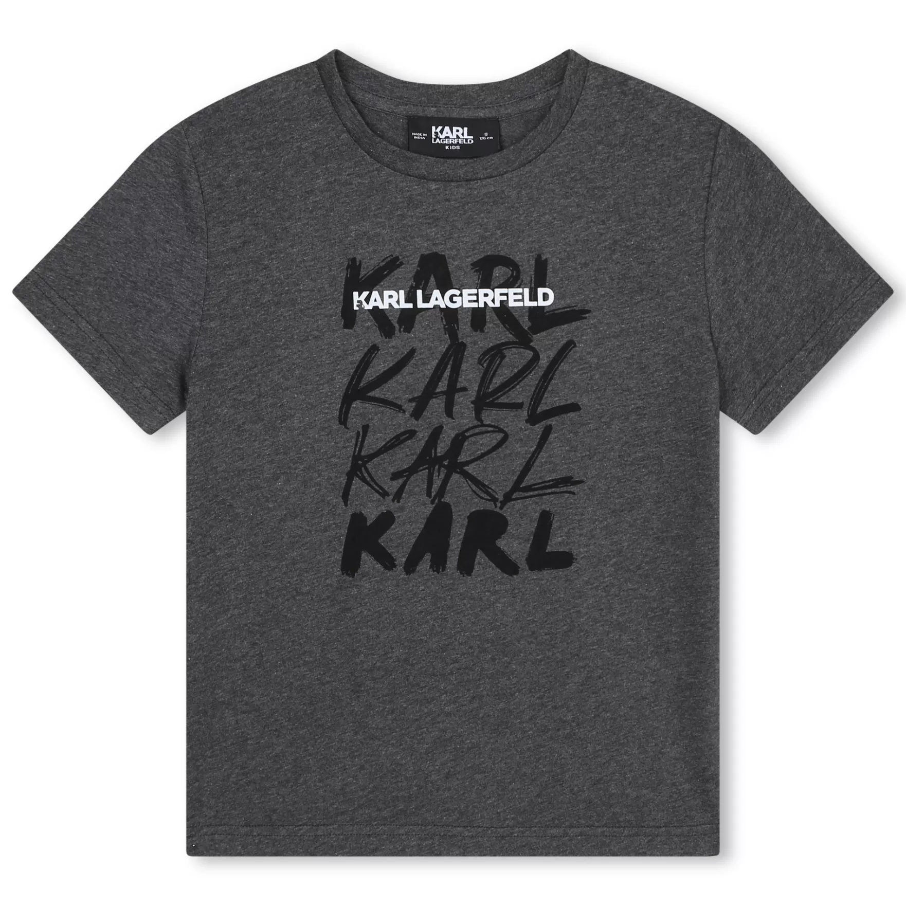 Jongen KARL LAGERFELD KIDS T-Shirt Met Korte Mouwen