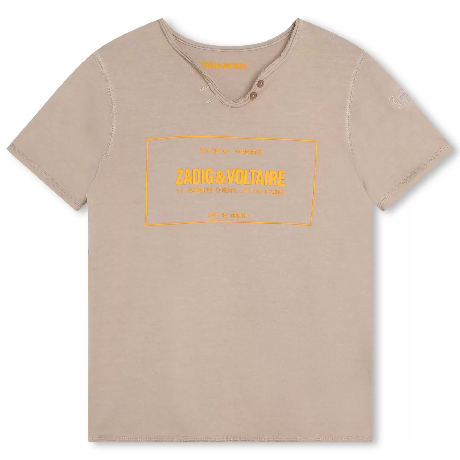 Jongen ZADIG & VOLTAIRE T-Shirt Met Korte Mouwen