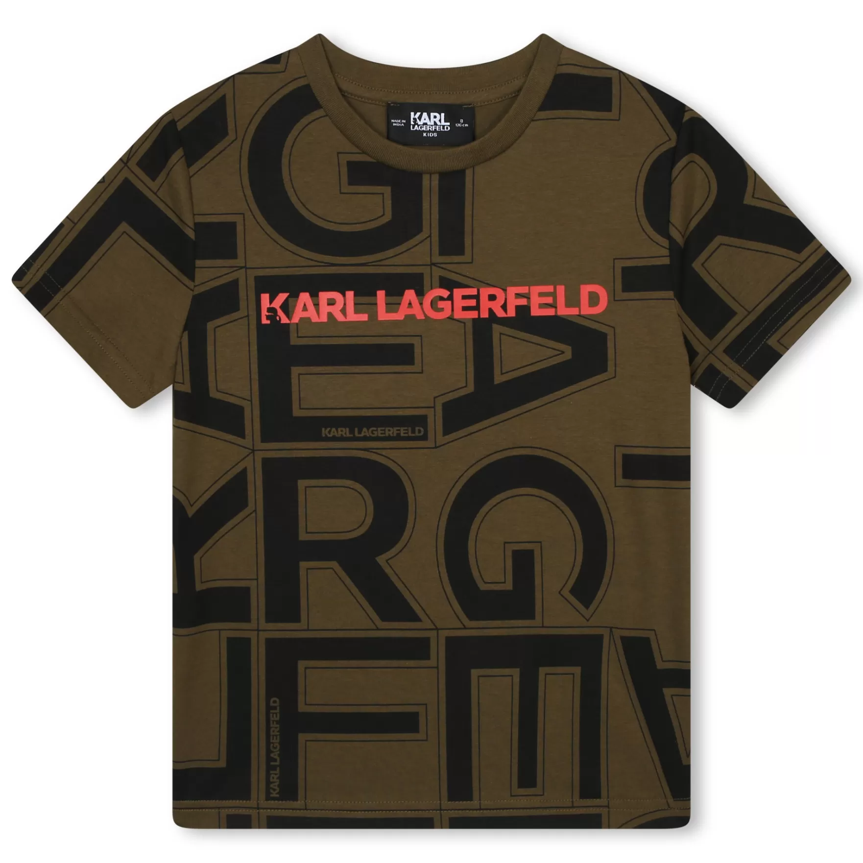 Jongen KARL LAGERFELD KIDS T-Shirt Met Korte Mouwen