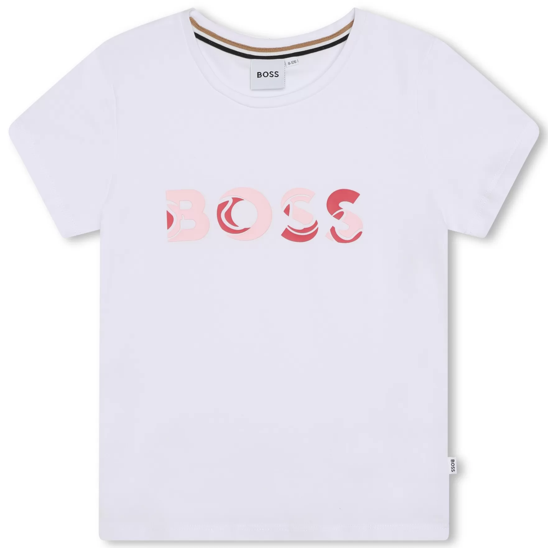 Meisje BOSS T-Shirt Met Korte Mouwen