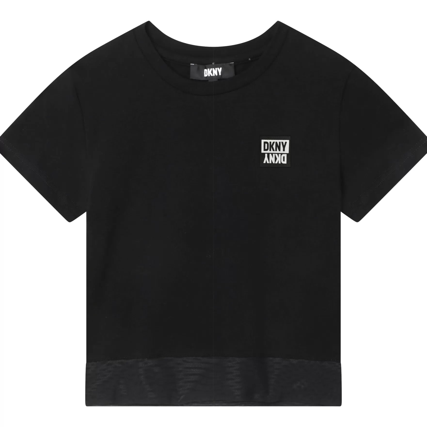 Meisje DKNY T-Shirt Met Korte Mouwen