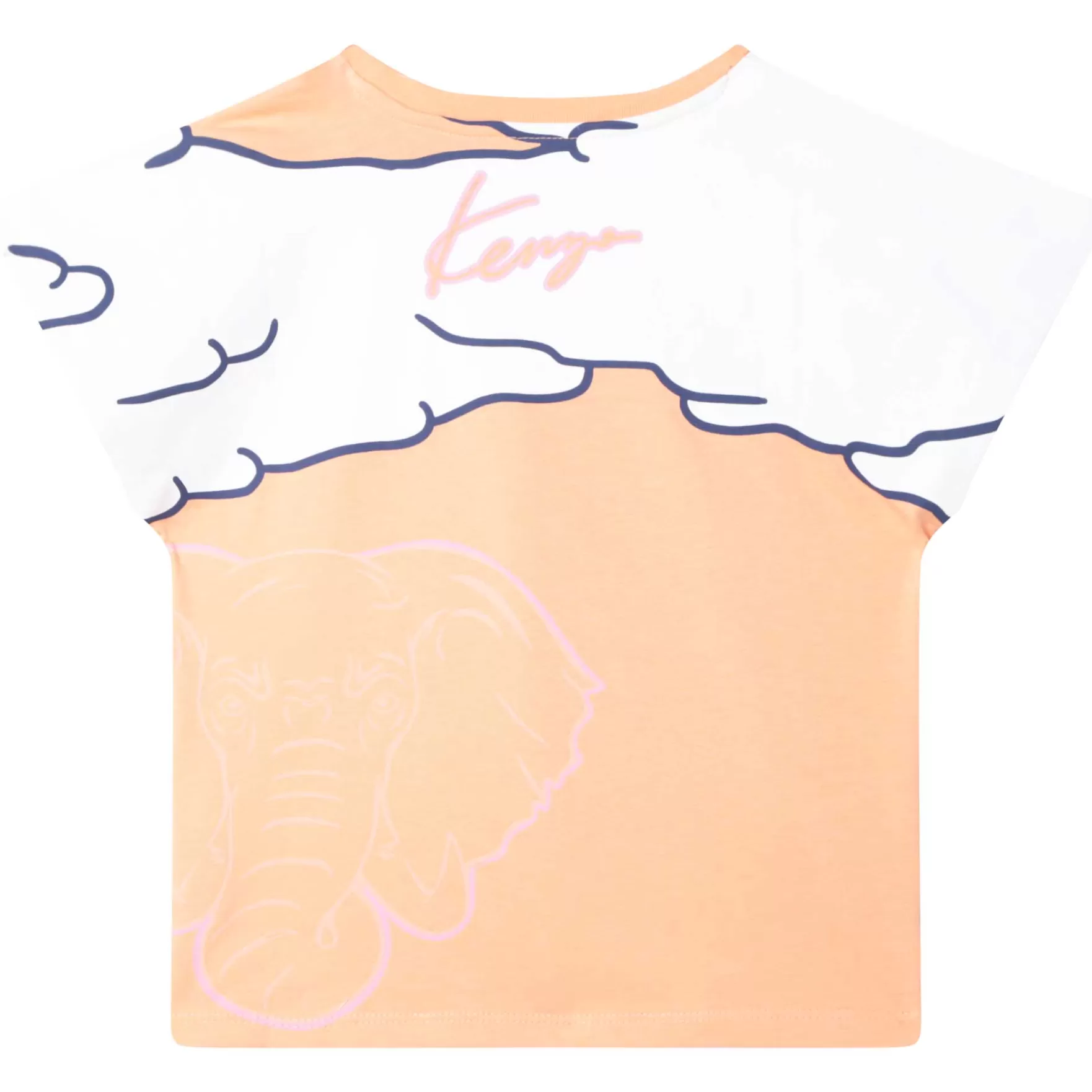 Meisje KENZO KIDS T-Shirt Met Korte Mouwen