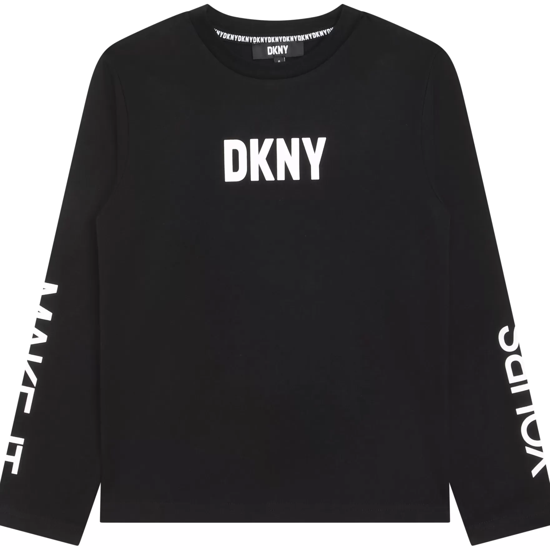 Meisje DKNY T-Shirt Met Lange Mouwen