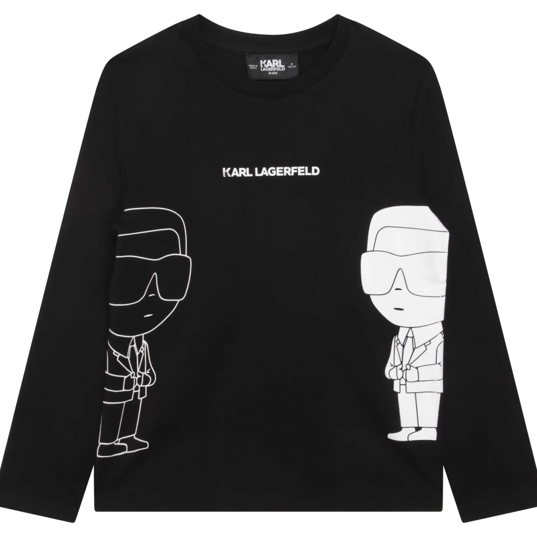 Jongen KARL LAGERFELD KIDS T-Shirt Met Lange Mouwen