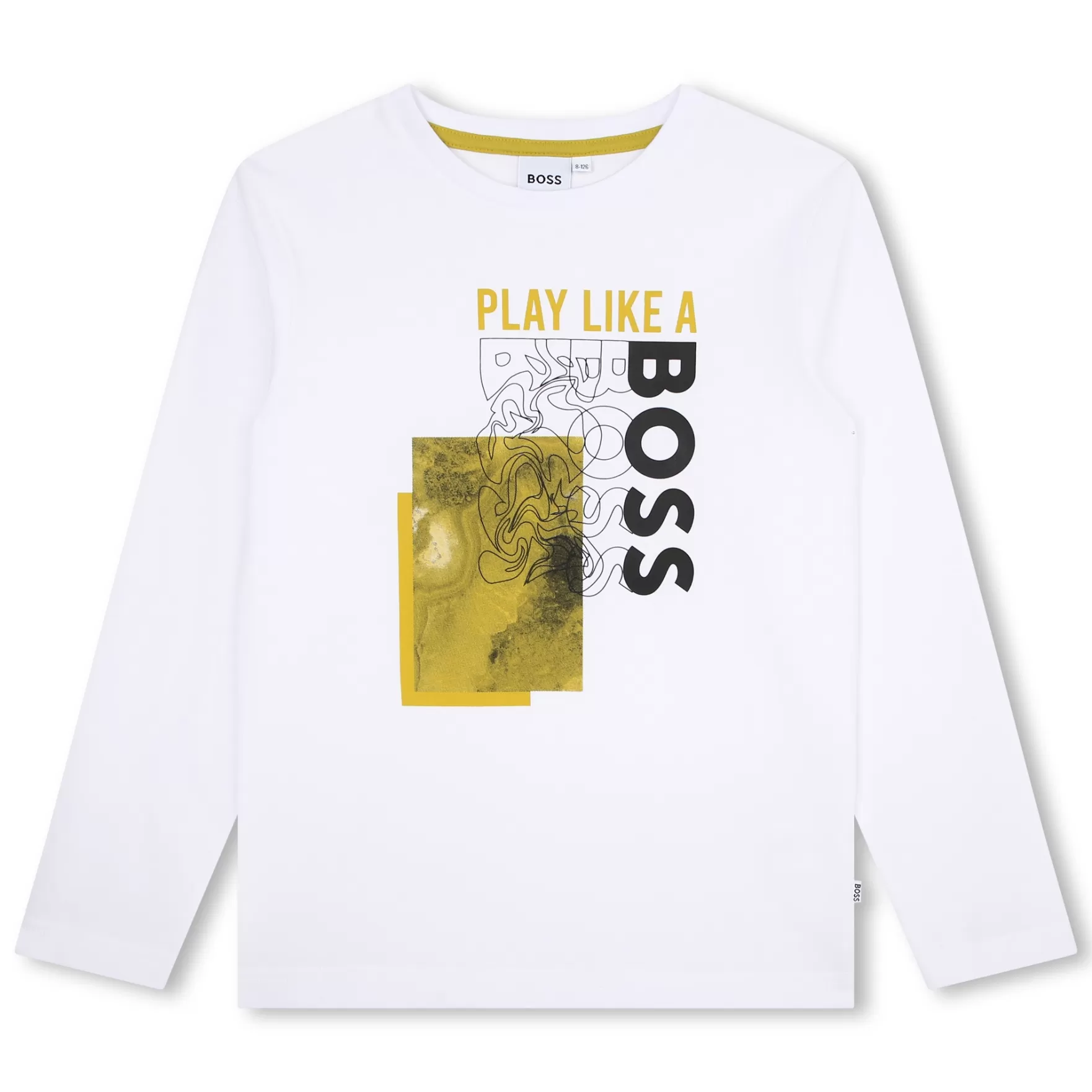 Jongen BOSS T-Shirt Met Lange Mouwen