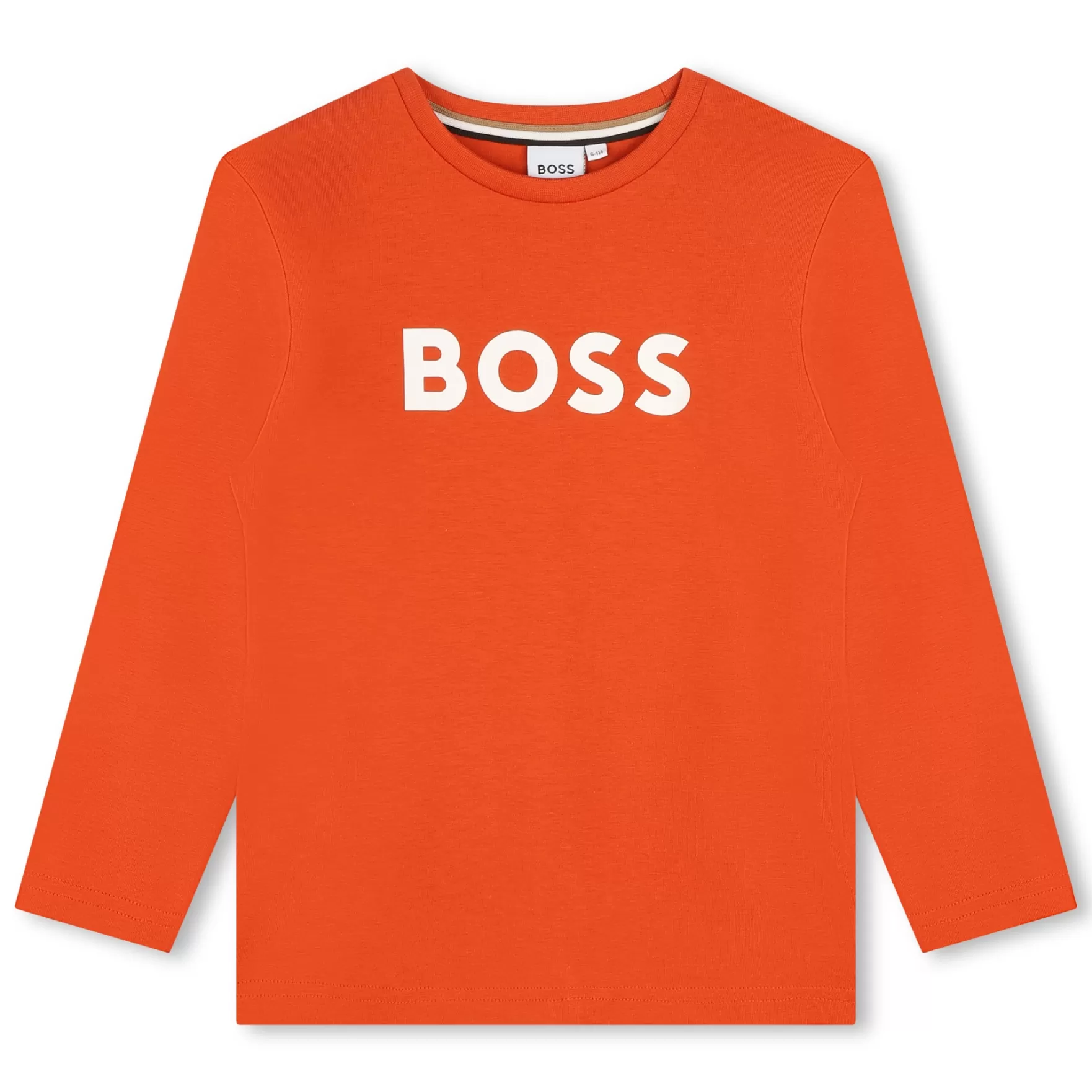 Jongen BOSS T-Shirt Met Lange Mouwen